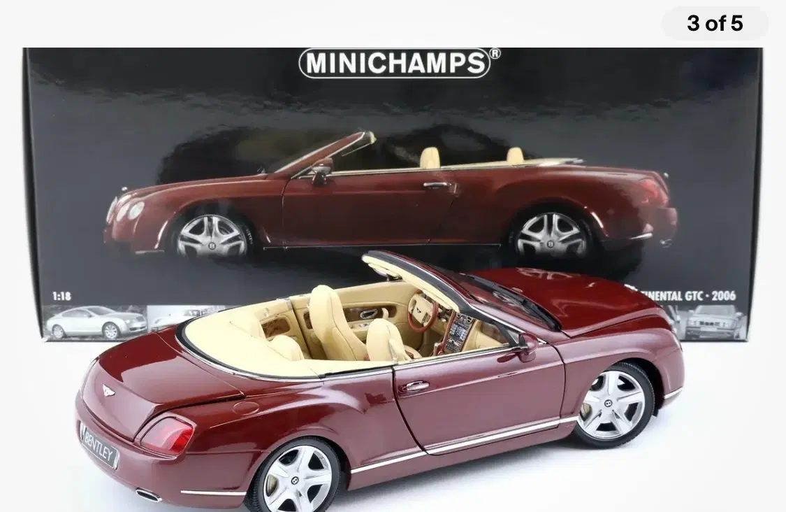 1:18 Bentley Continental GTC 2006 Convertible