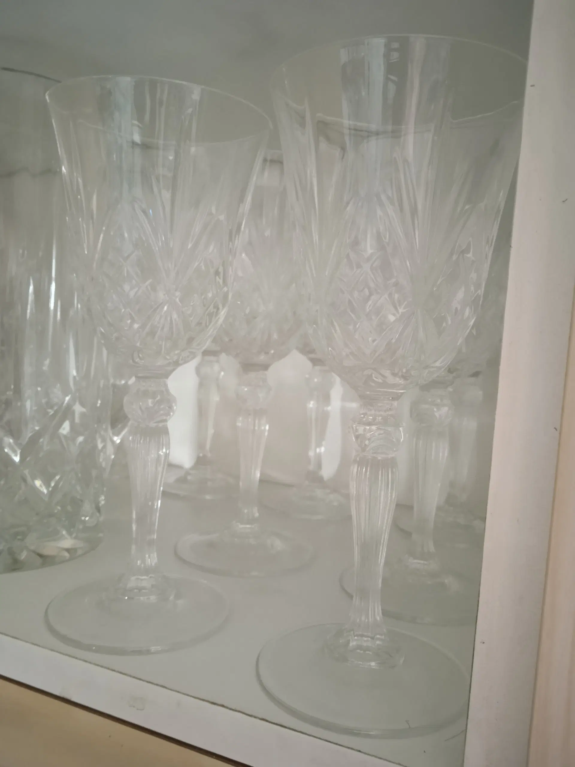 Vinglas champagneglas vandglas kande  krus mm