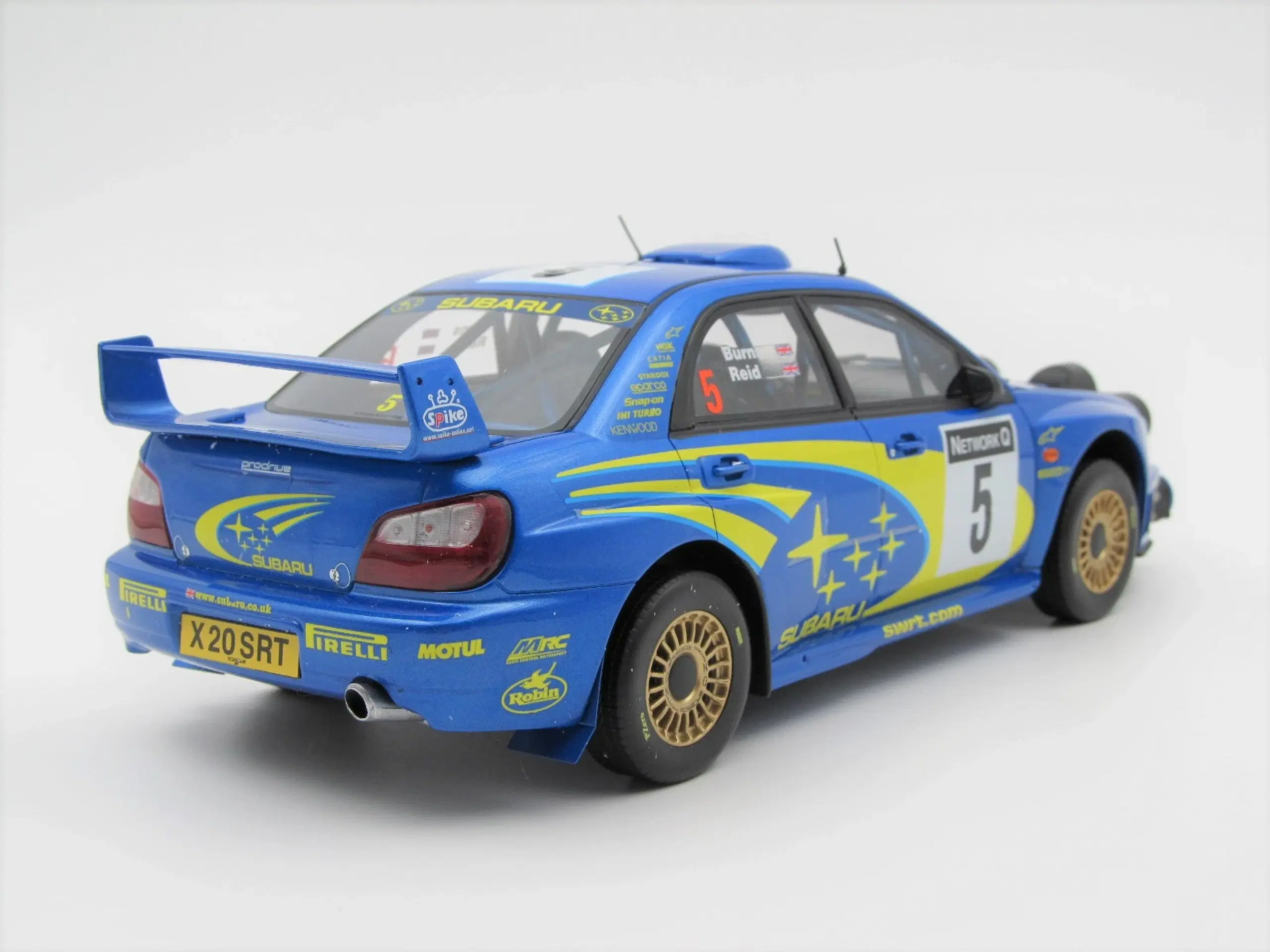 2001 Subaru Impreza WRX STI #5 "Night Lights" 1:18