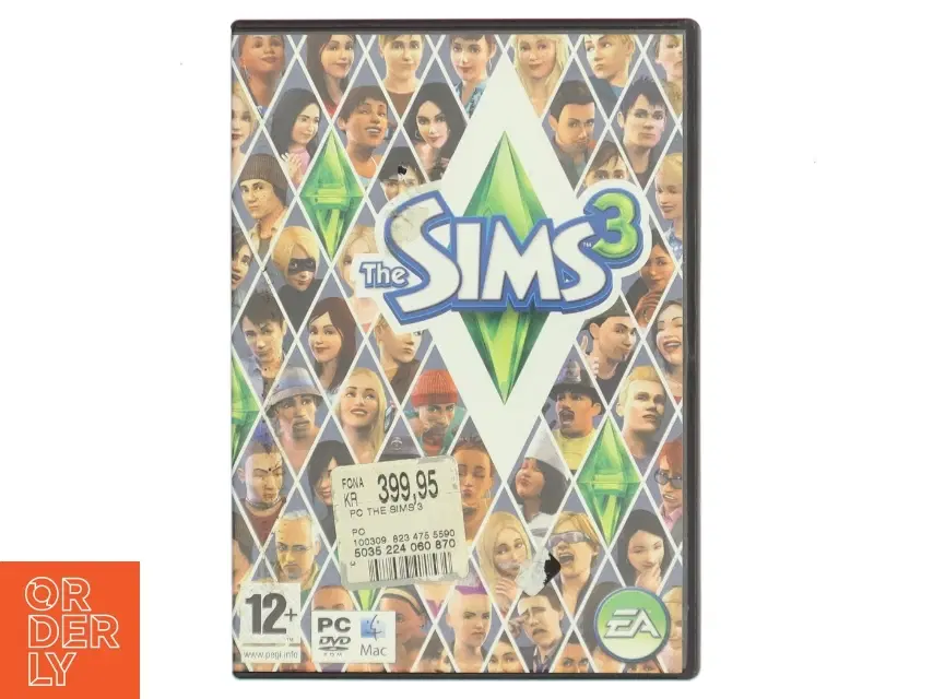 The Sims 3 PC spil fra Electronic Arts (str Standard DVD-størrelse)