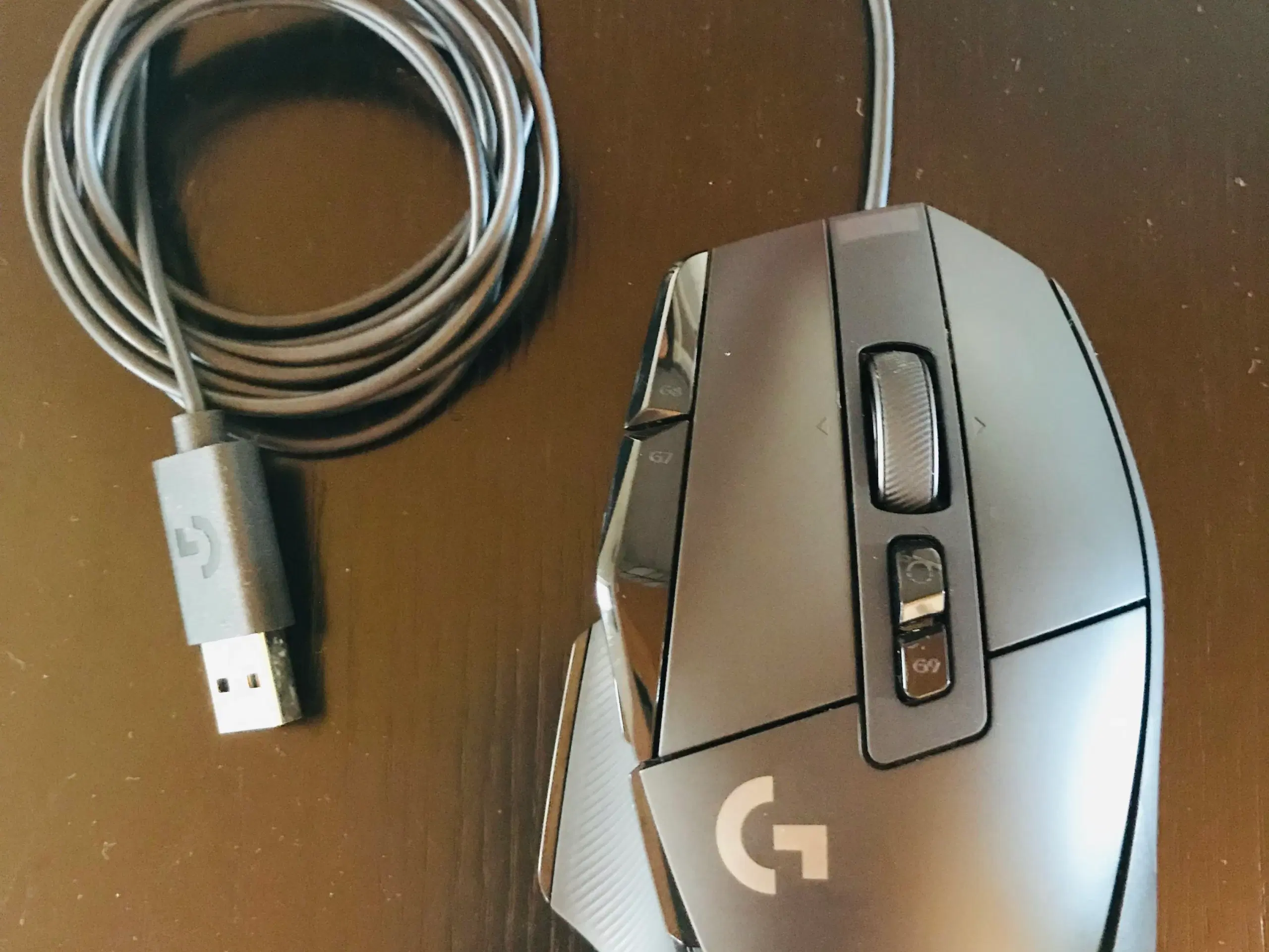 Logitech G502 X gaming mus sort