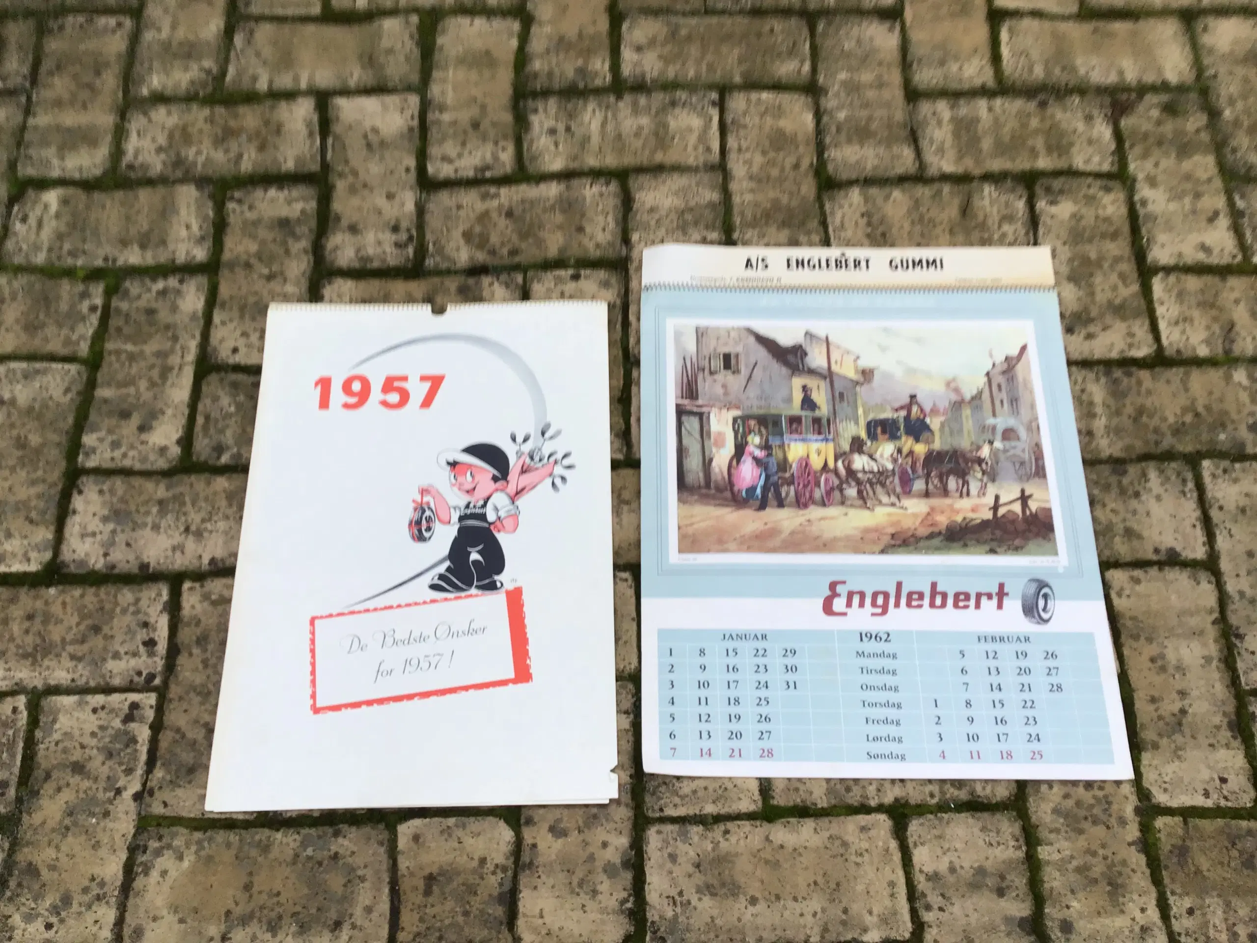 Englebert kalender 50-60 erne