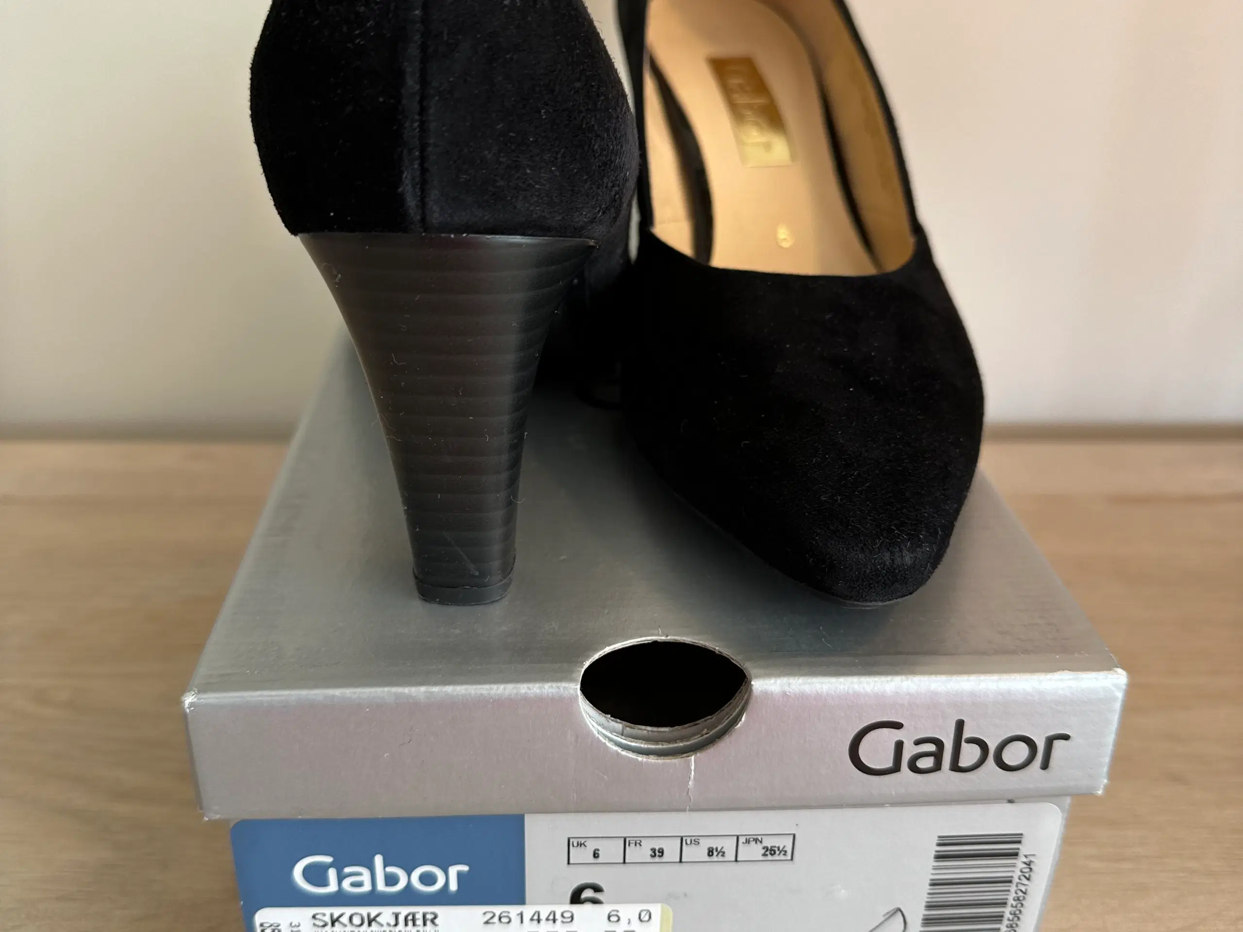 Nye GABOR pumps str 39 og klipklapper str 41