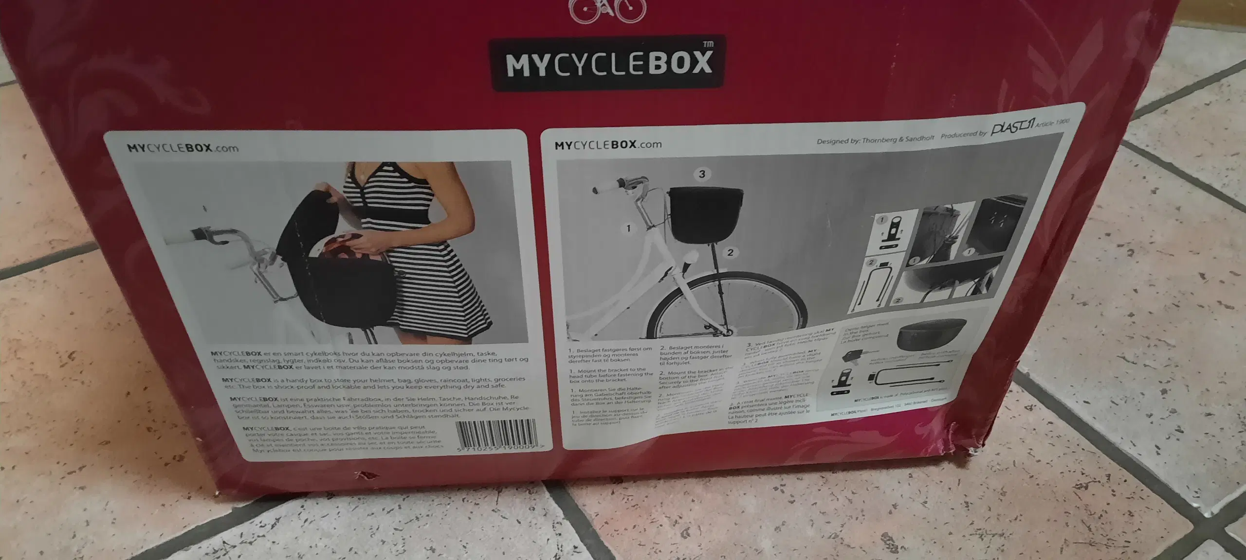 cykelboks med nøgler