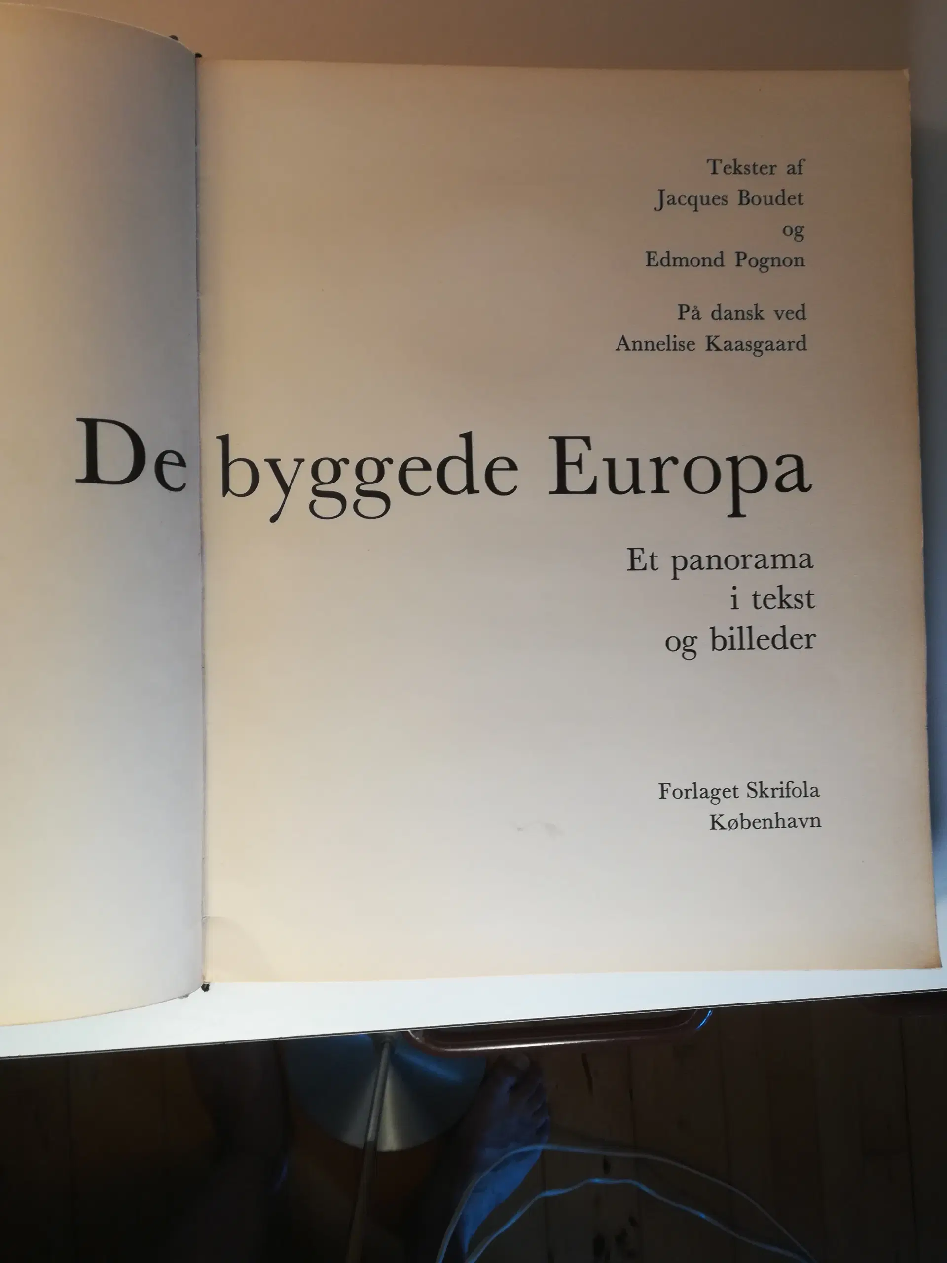 De byggede Europa af J Boudet og E Pognon