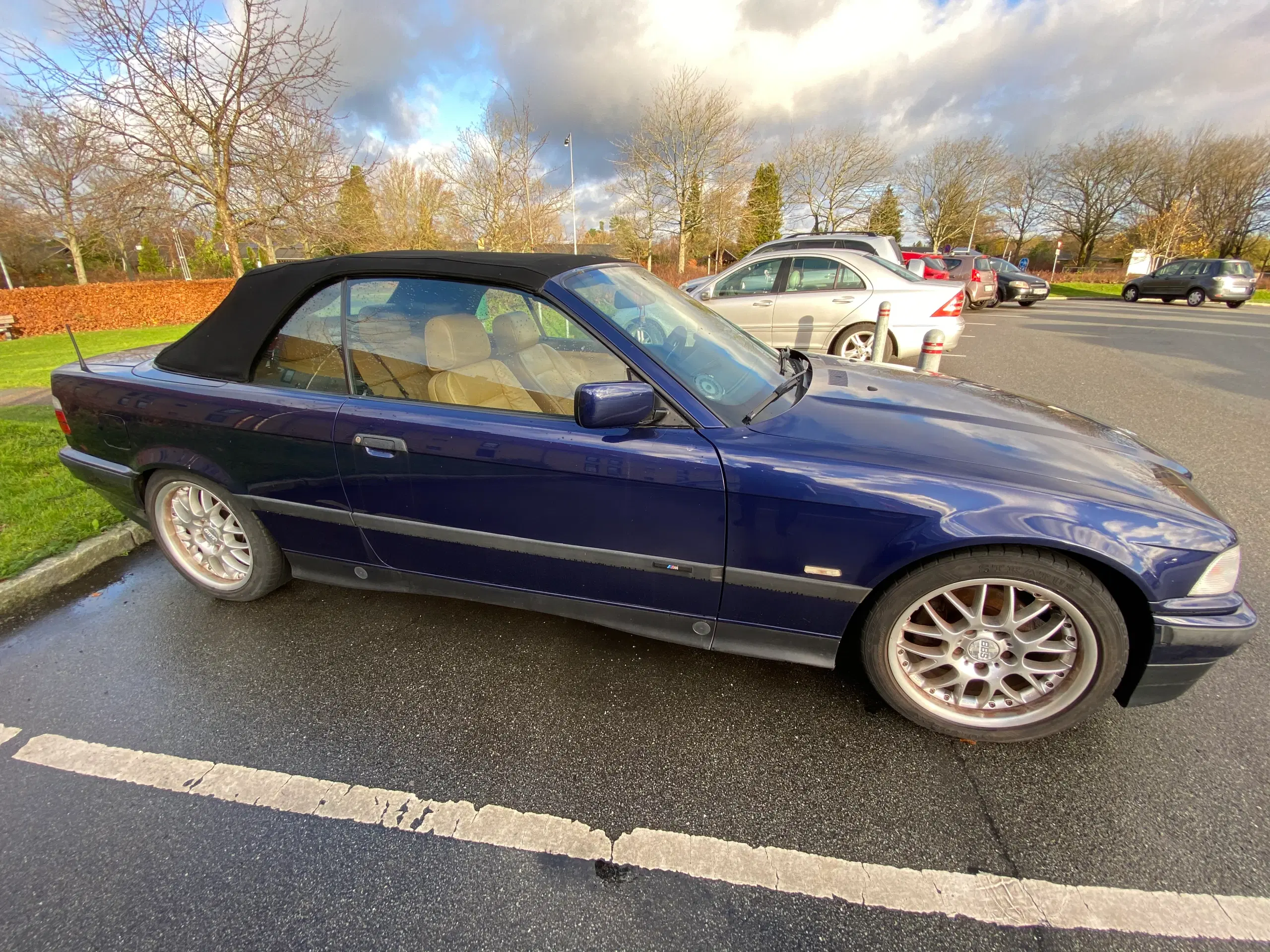 BMW E36 cabriolet med el kaleche og hard top 1997