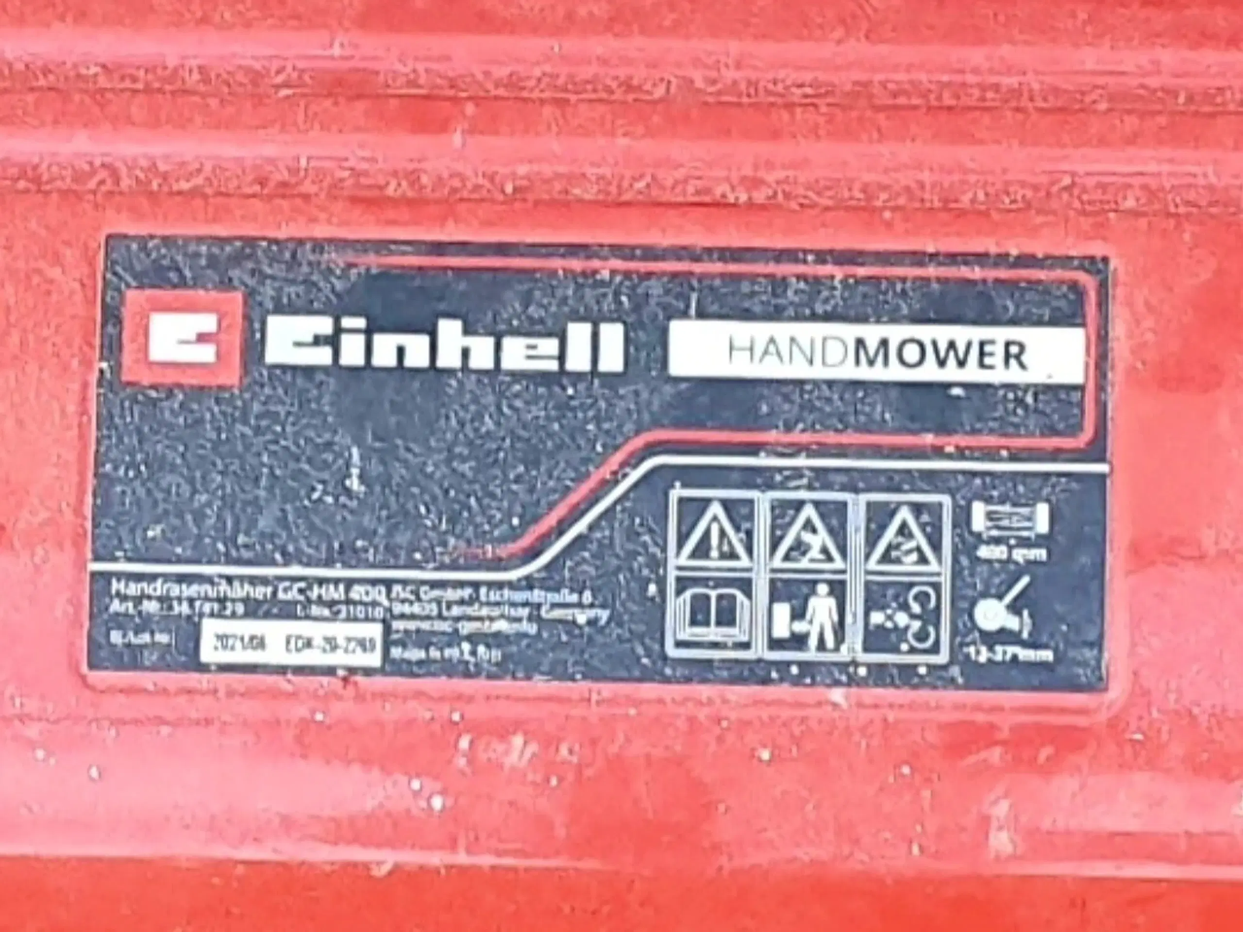 Einhell plæneklipper