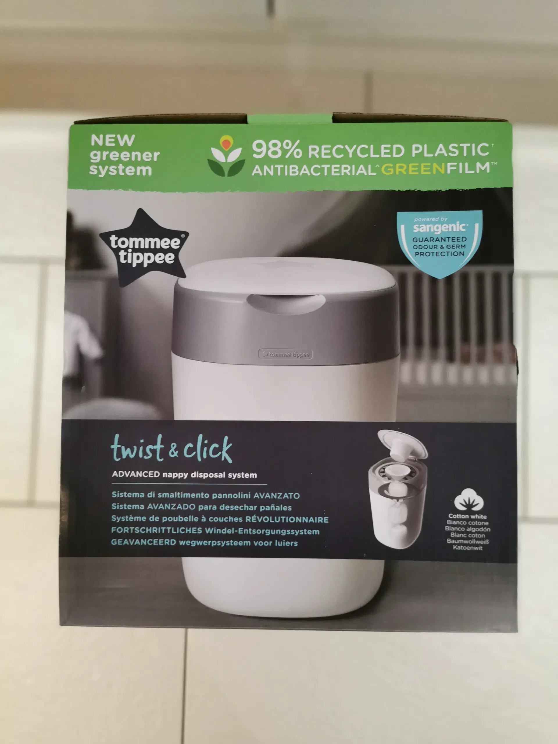 Uåbnet Tommee Tippee Sangenic blespand