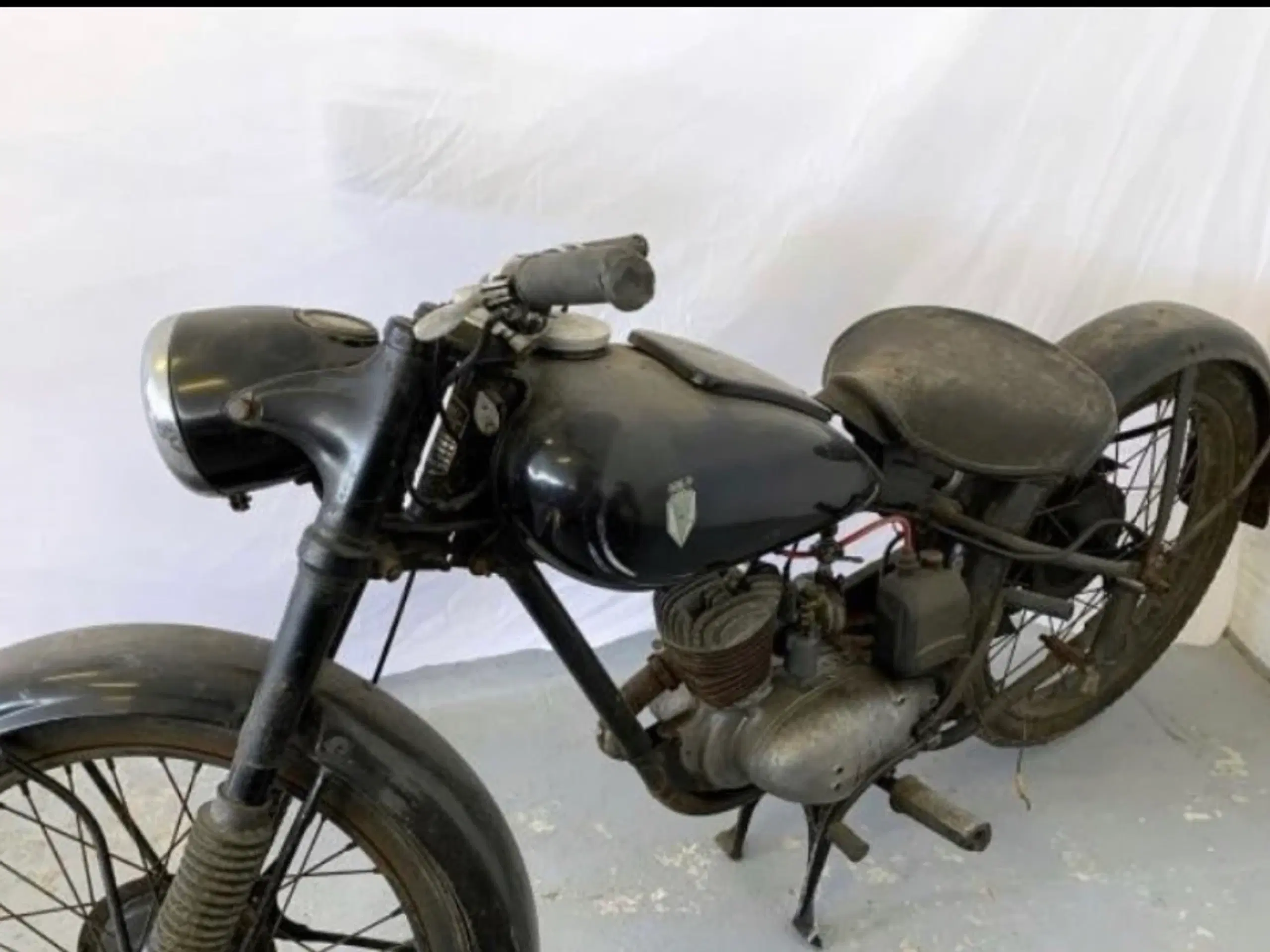 DKW 125cc veteran motorcykel