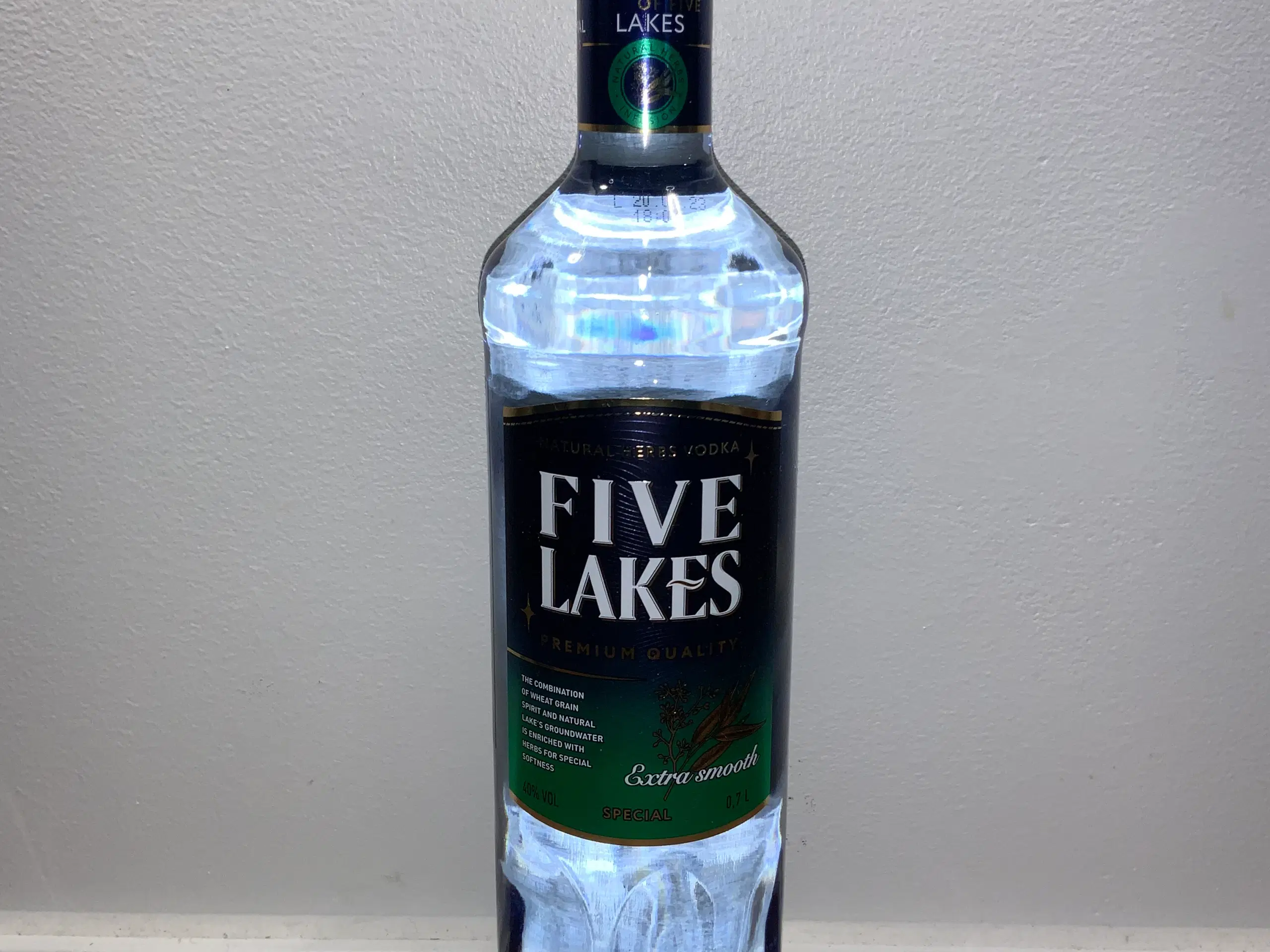 Vodka Five Lakes 40% 07 L