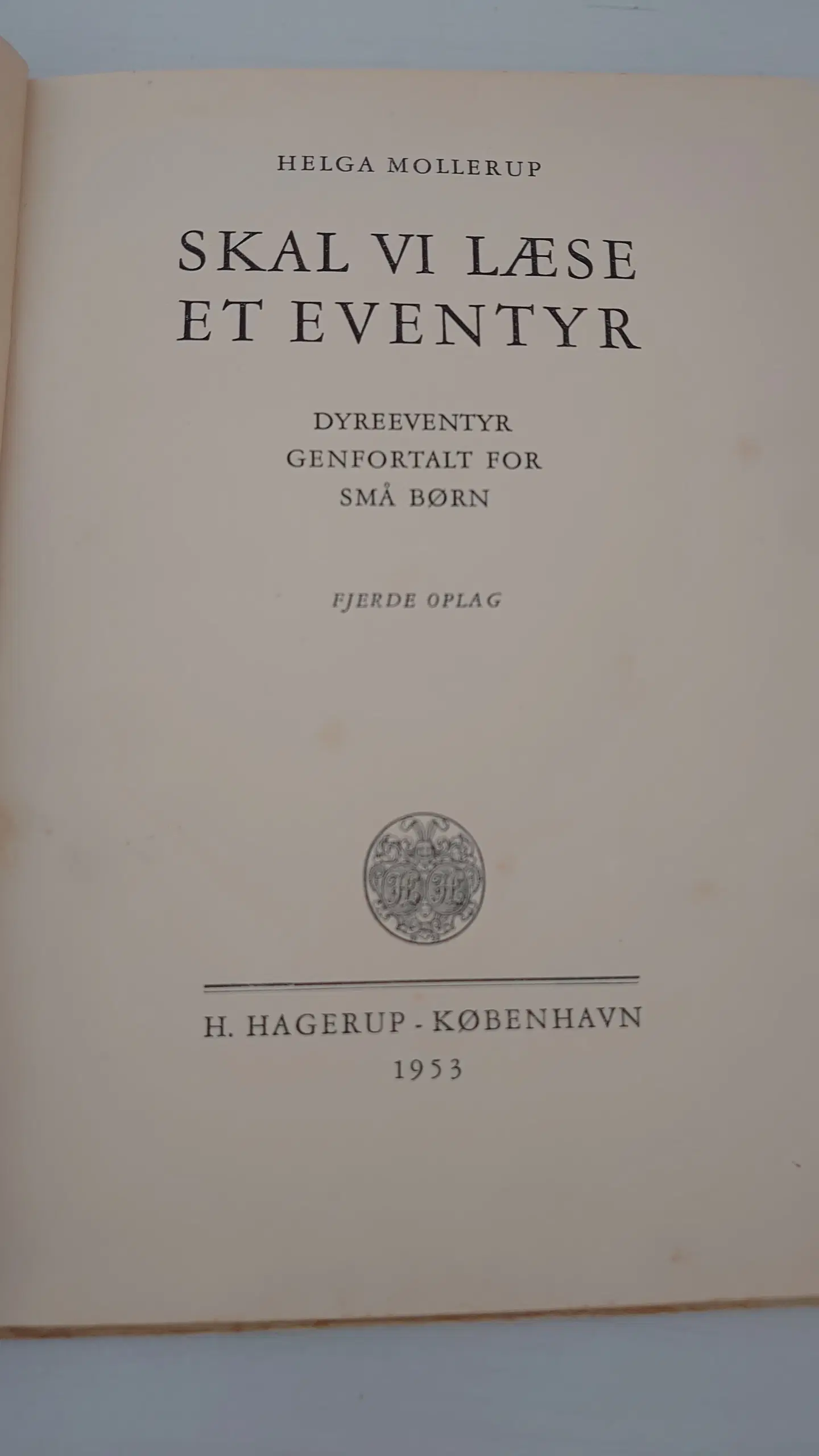 Helga Mollerup: Skal vi læse et Eventyr 1953