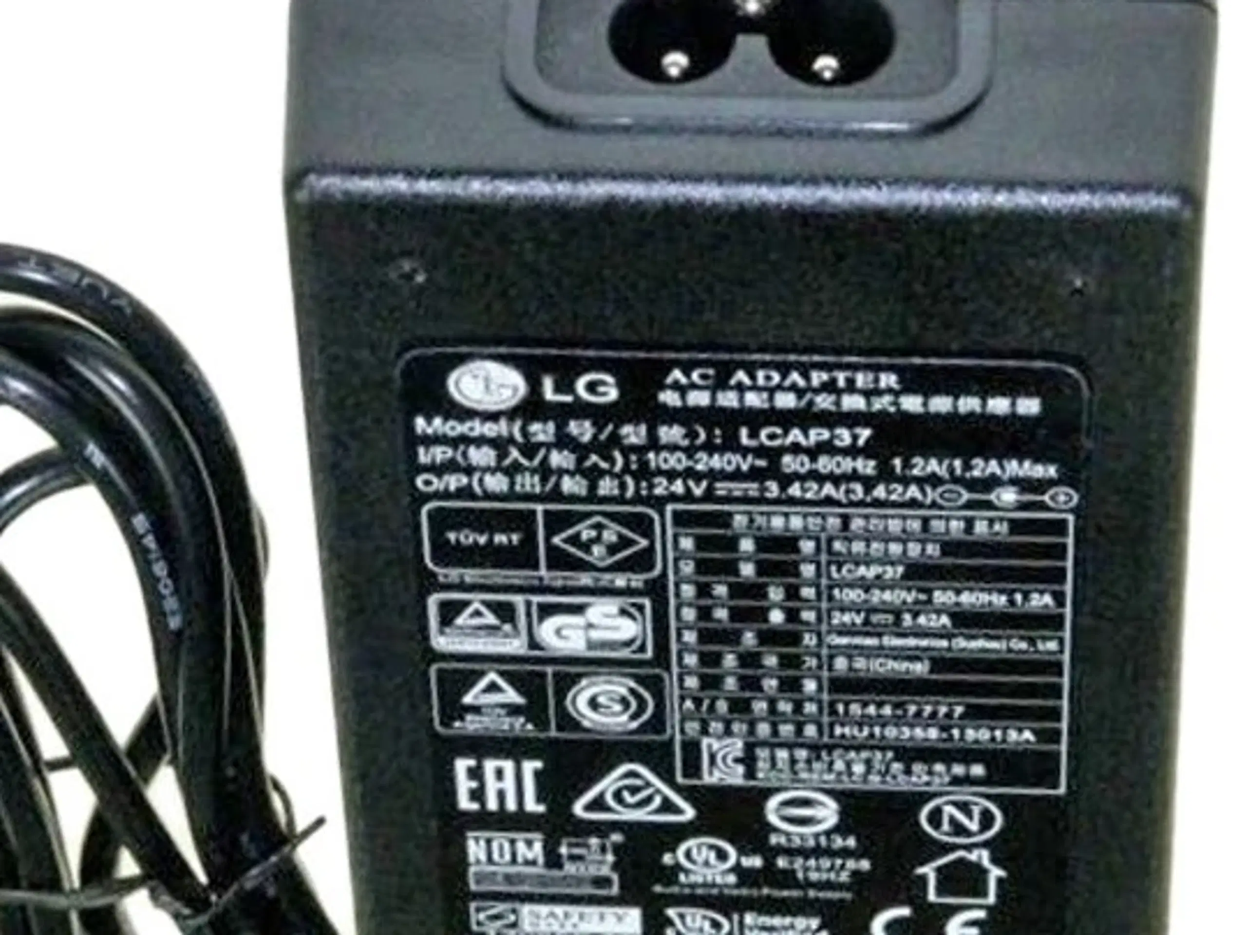 Strømforsyning LG LCAP37 AC/DC Adapter 24V 3,42A