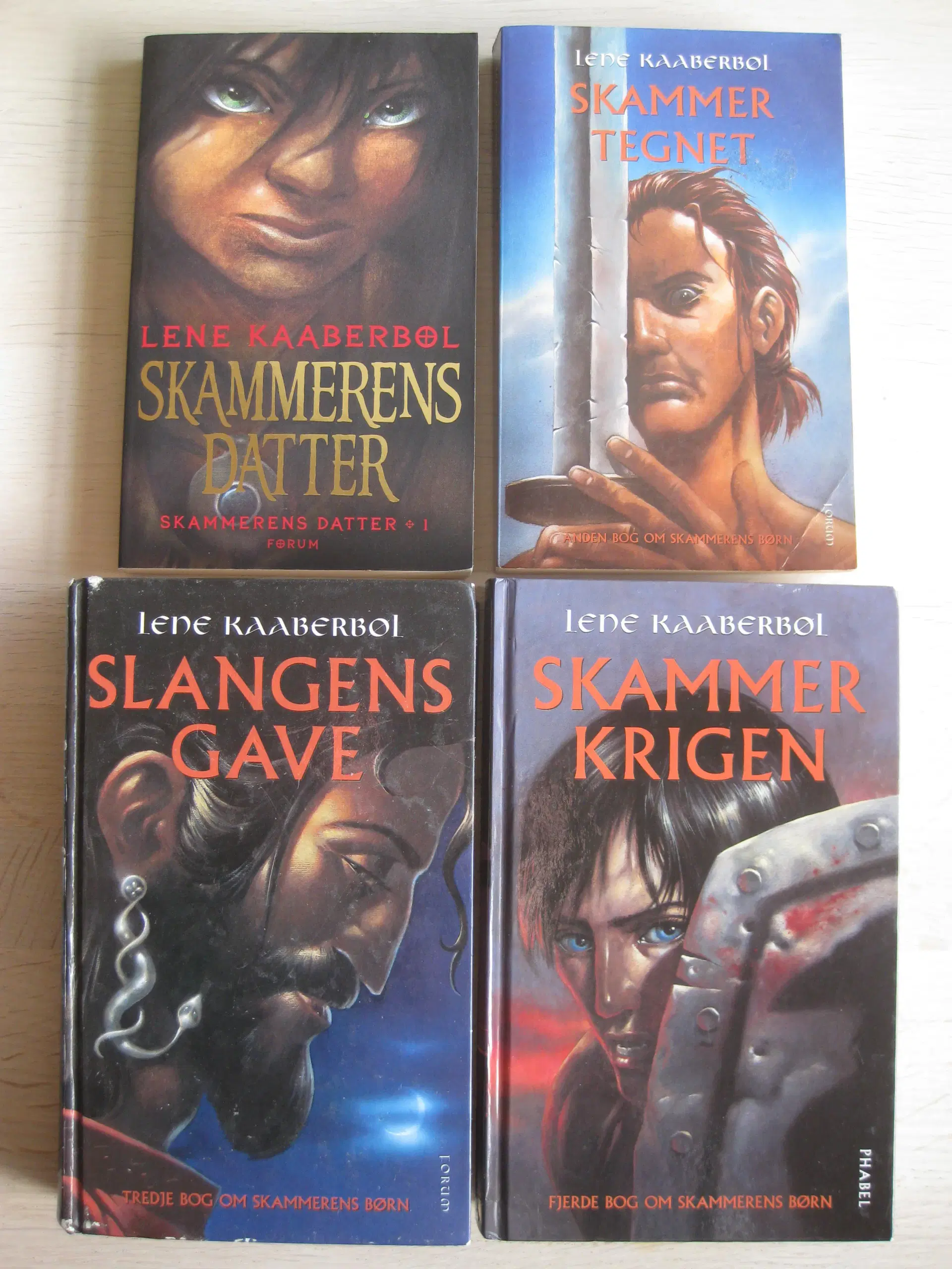 Skammerens Datter bind 1 - 4 ;-)