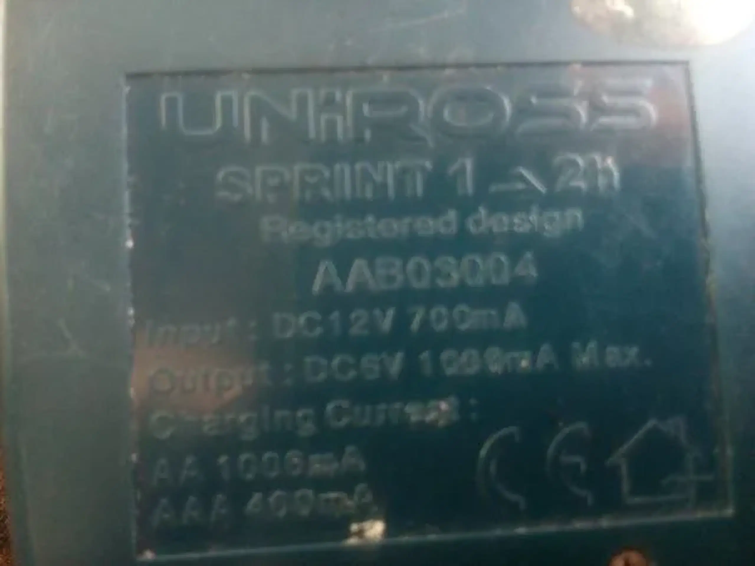 Uniross Sprint 1-2h batterilader