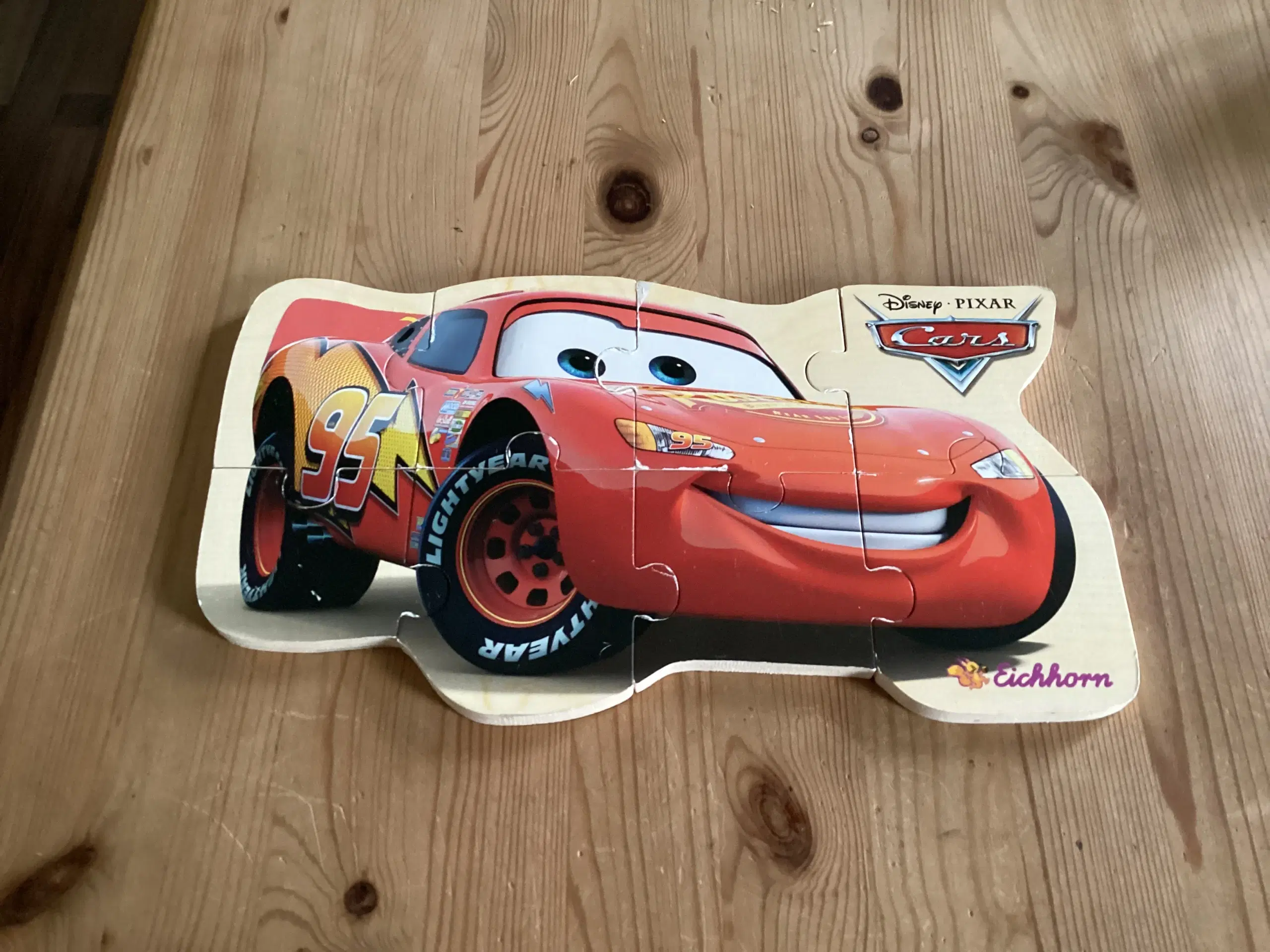 Træpuslespil Bamse Cars Osv