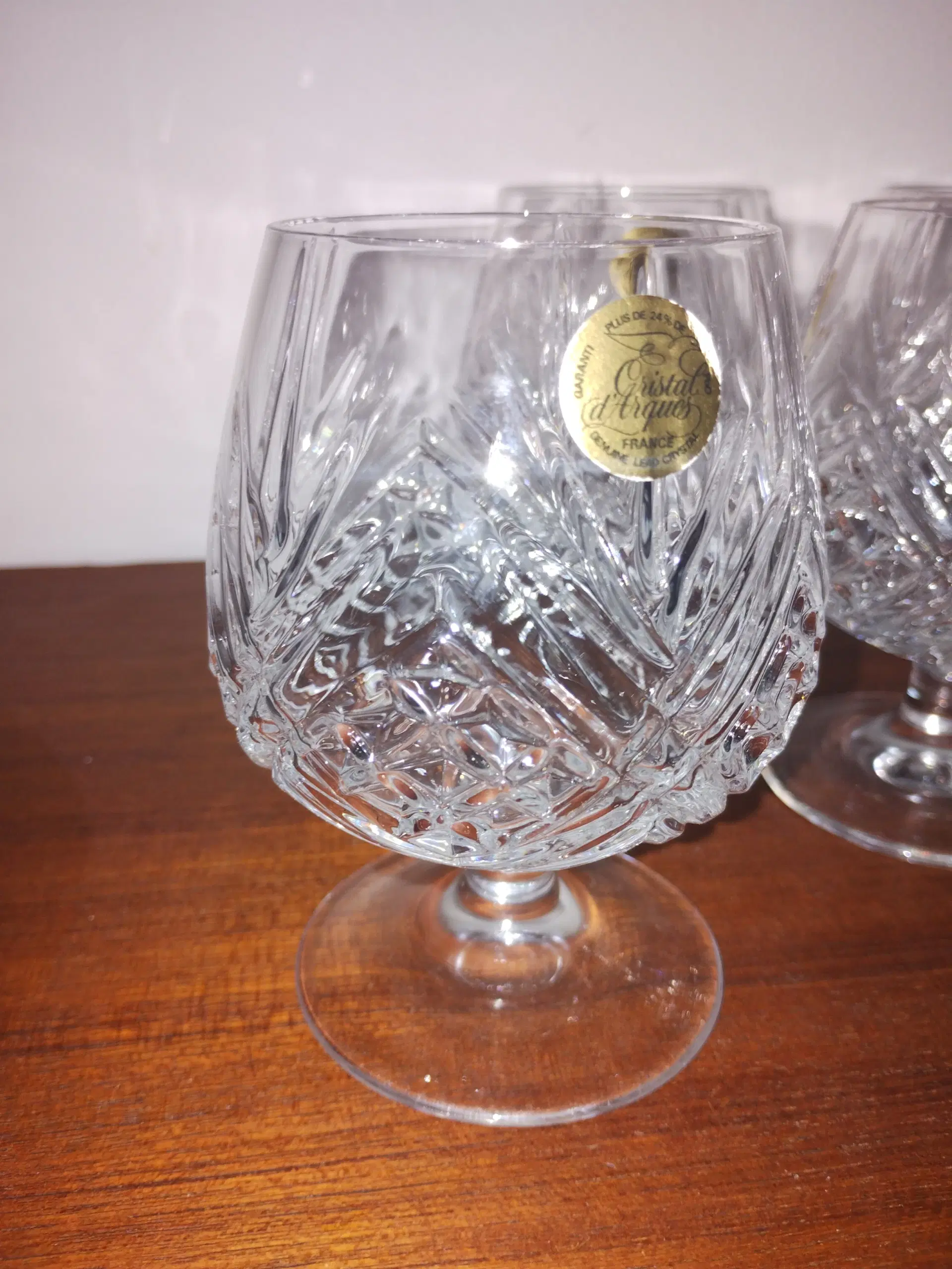 Cristal d’Arques brandy glas