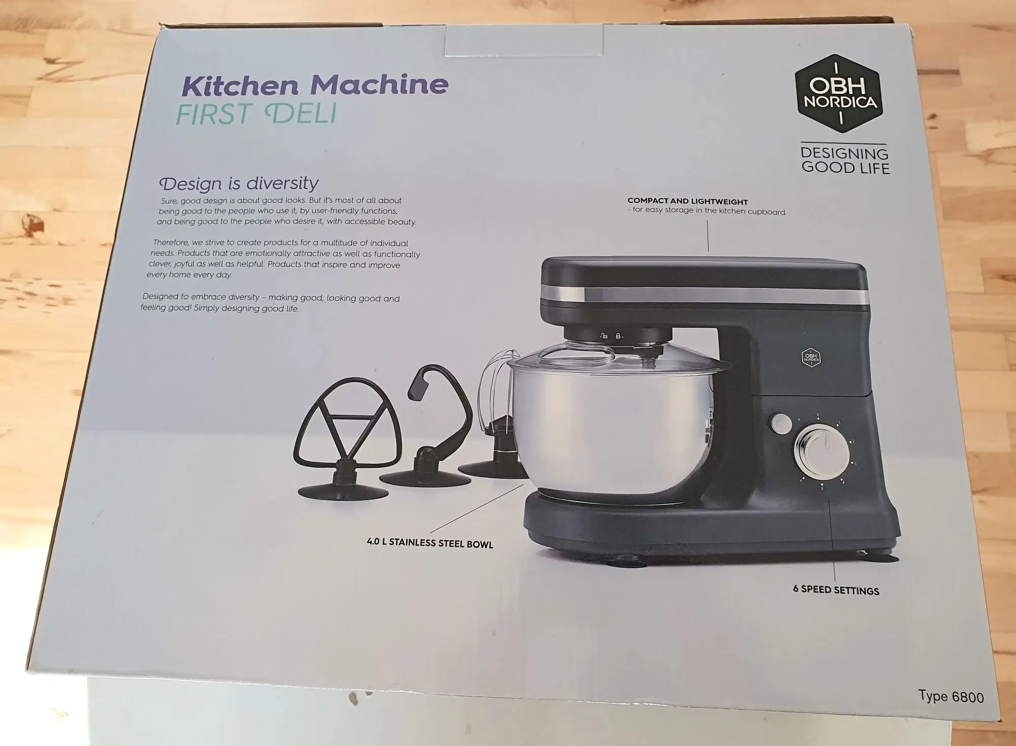 OBH Nordica First Deli køkkenmaskine