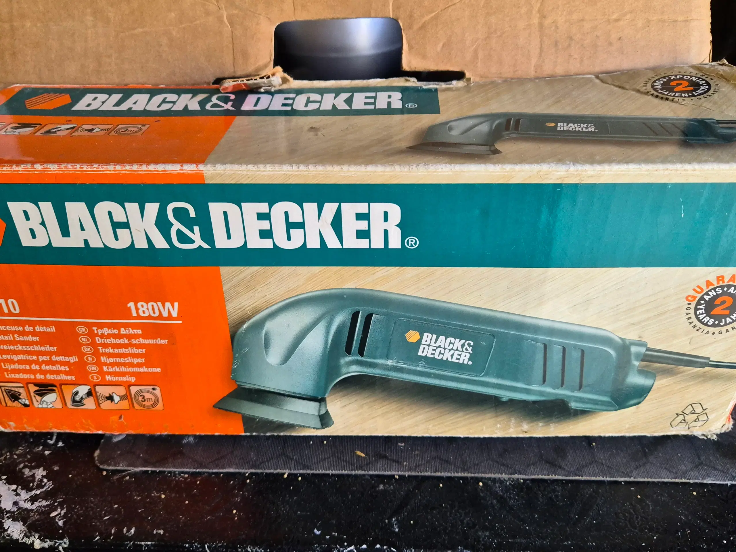 Black  Decker slibemaskine