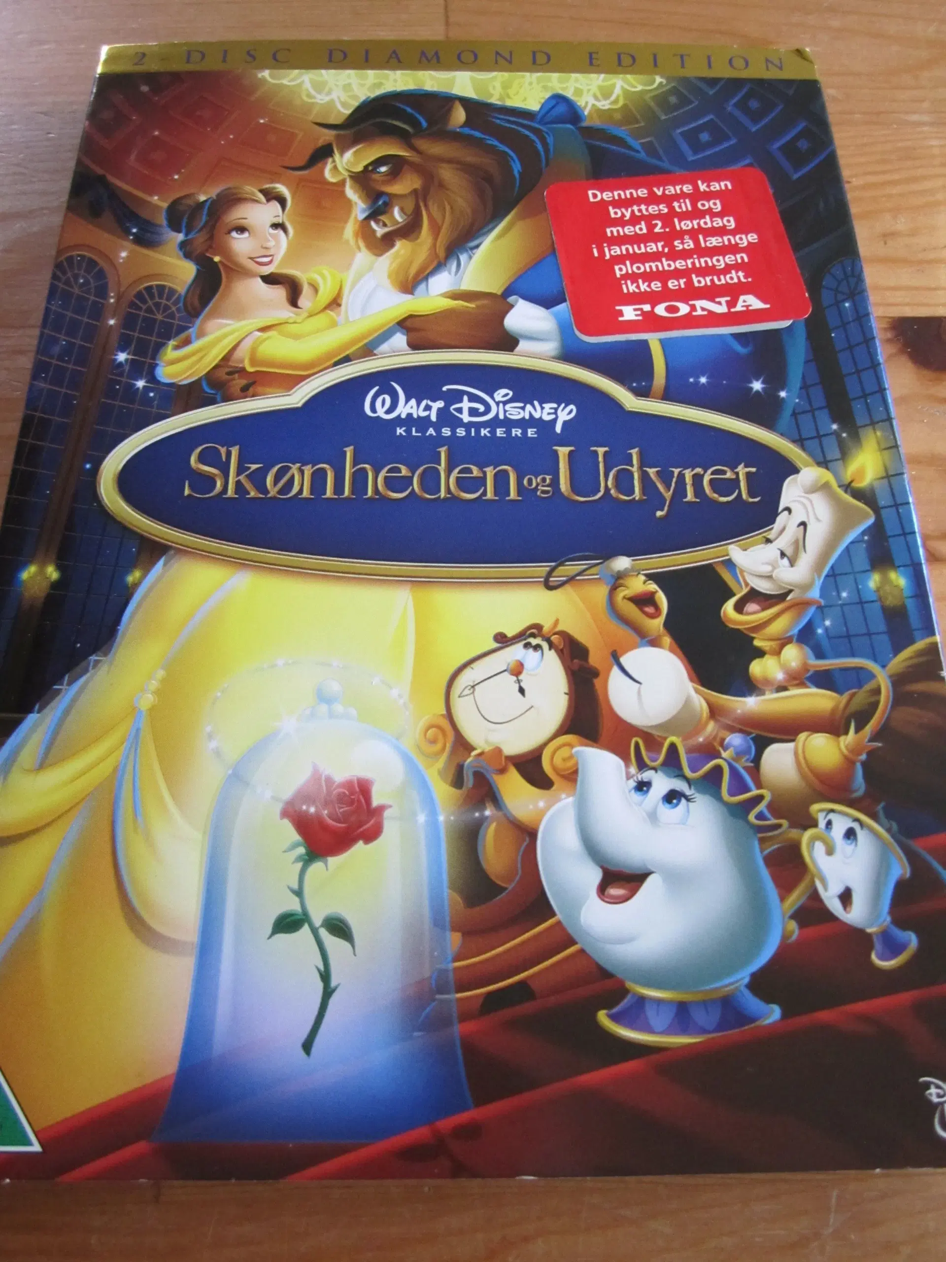 WALT DISNEY Skønheden  Udyret