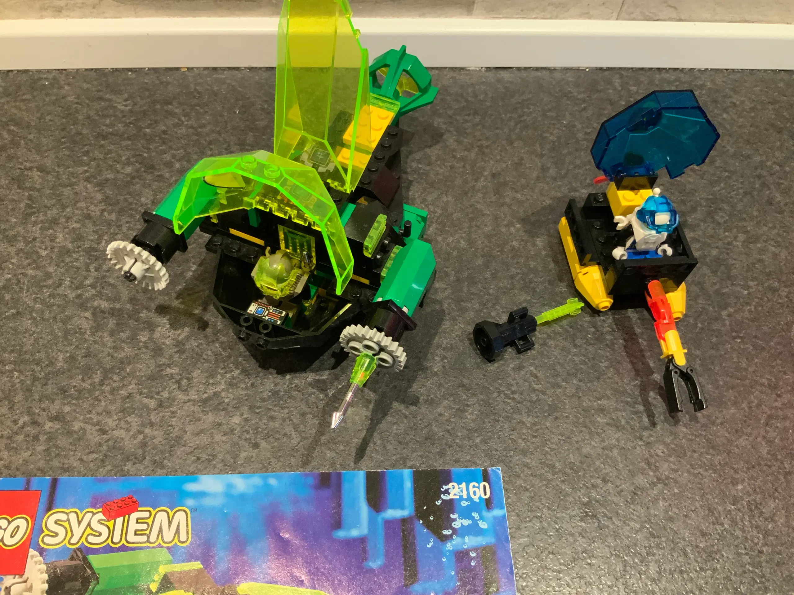 4 lego aquazone sæt