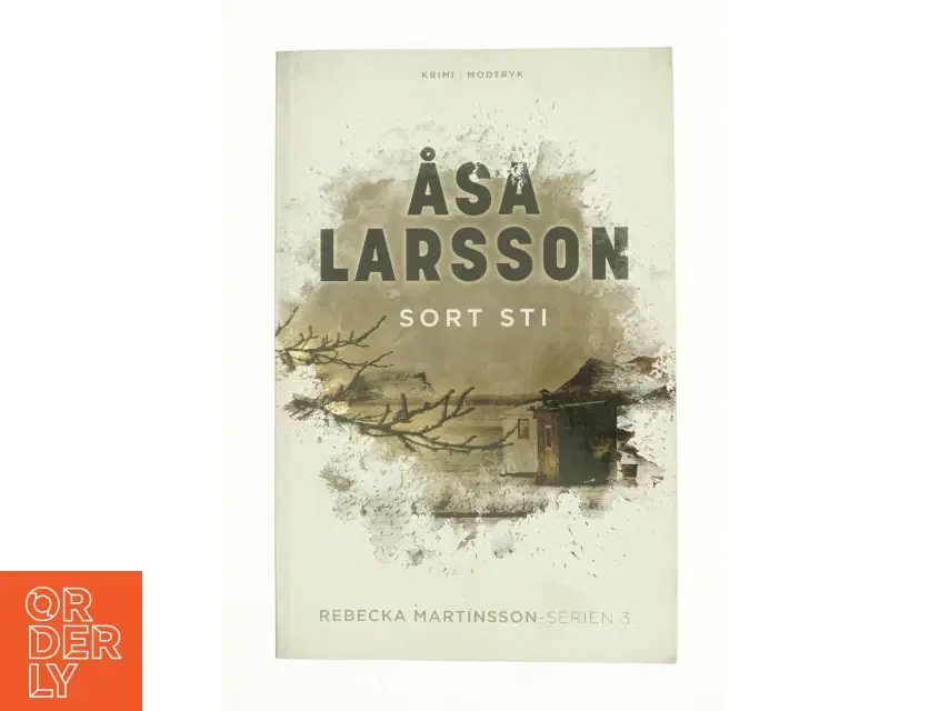 Sort sti af Åsa Larsson (Bog)