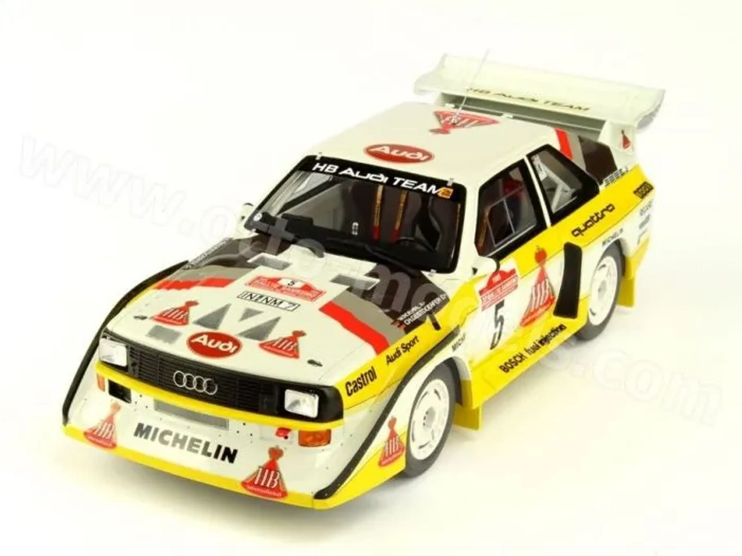 1985 Audi Sport quattro S1 Rallye 1:18