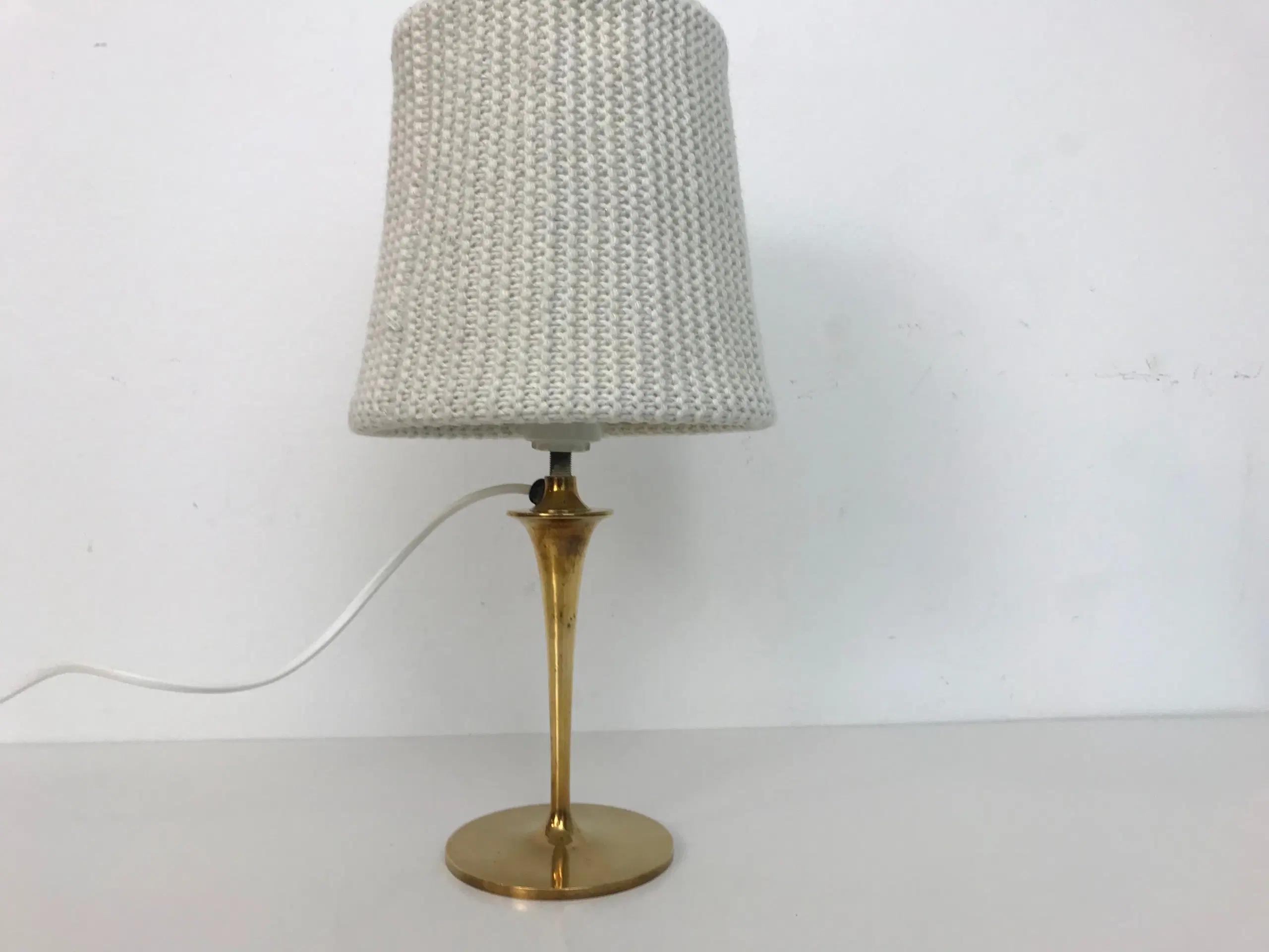 Vintage messing bordlampe