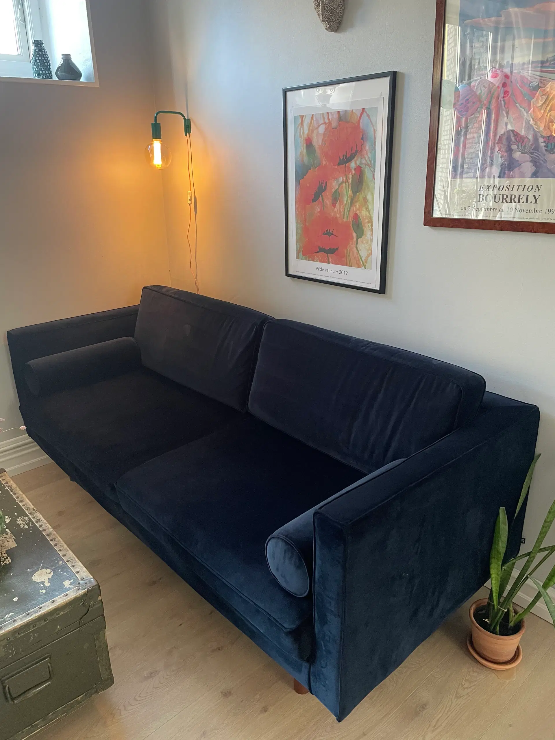 Sofacompany 3-pers sofa i velour