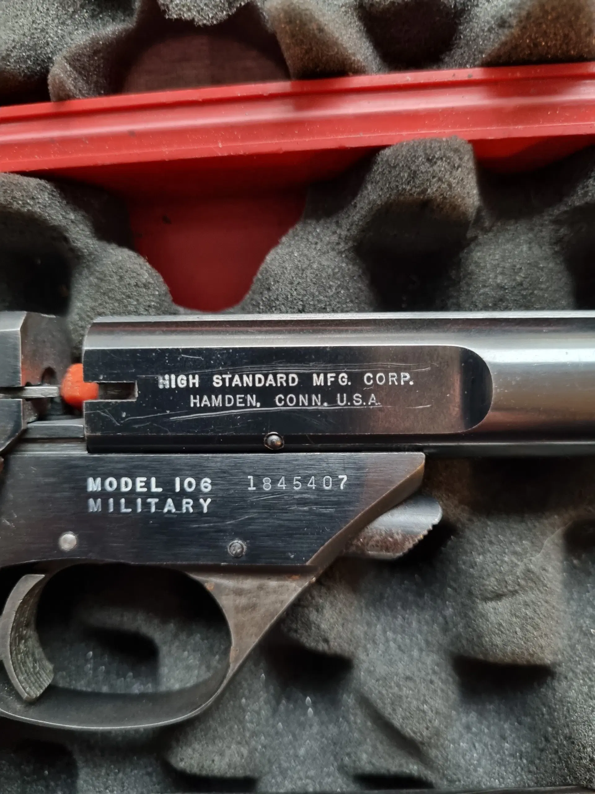 Pistol cal 22 High-Standard Military