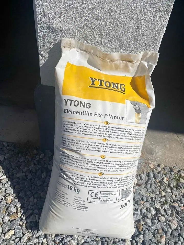 Y-tong element lim Har 6 poser - alle 18 kg