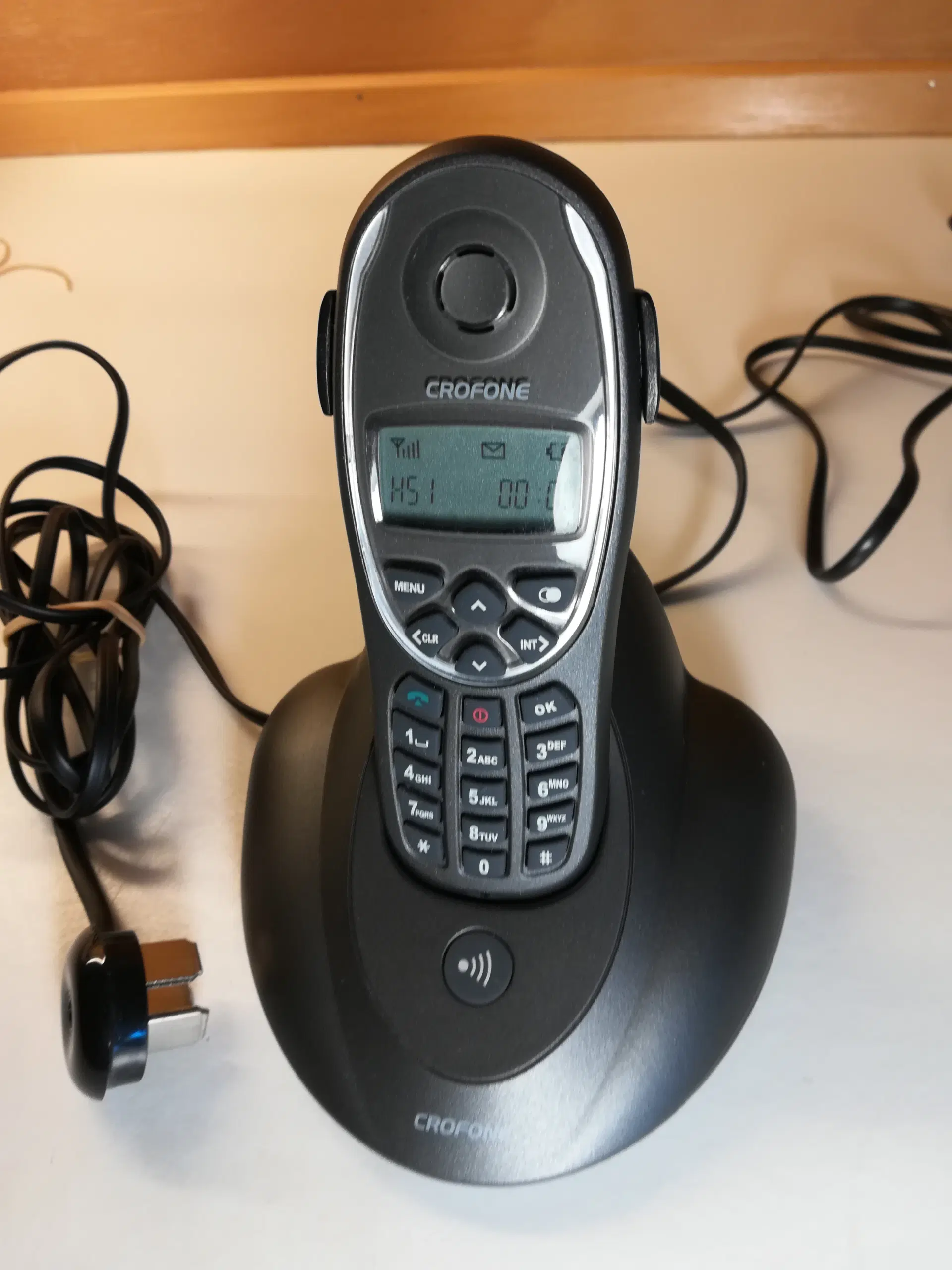 Crofone Dect ADP-1200 trådløs fastnettelefon