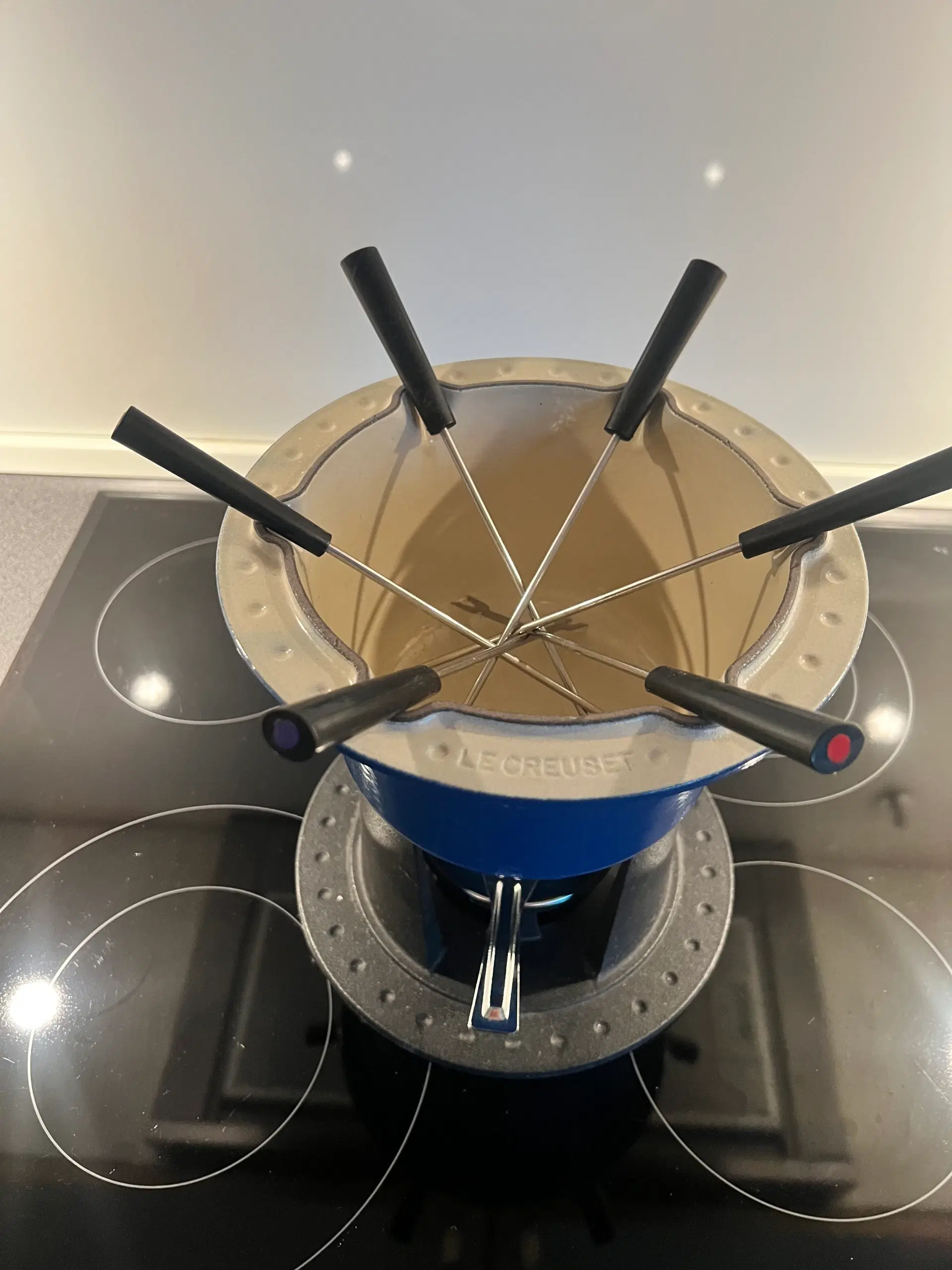 Le creuset fondue