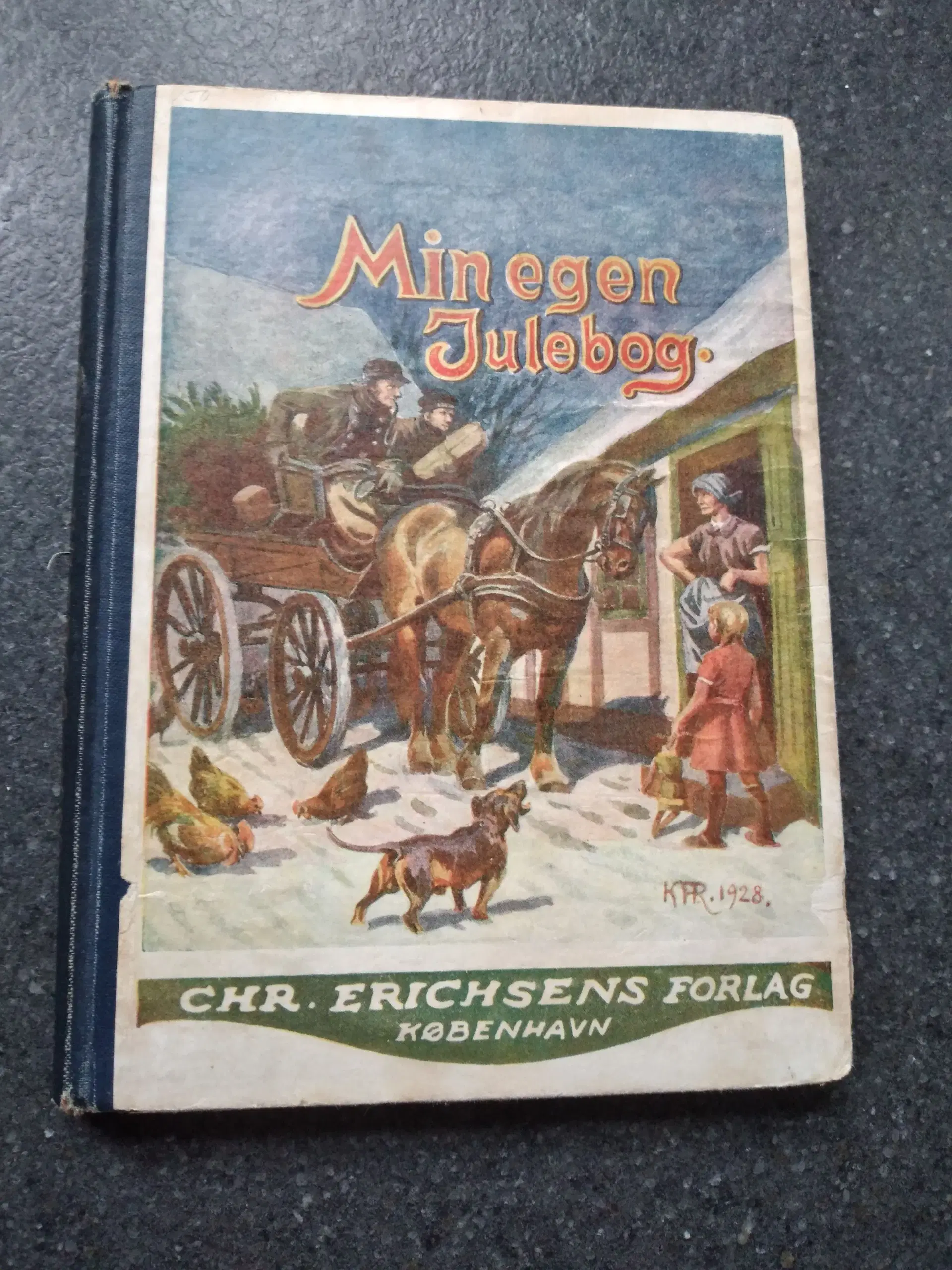 Min egen Julebog 1928 udgivet af Chr Erichsen