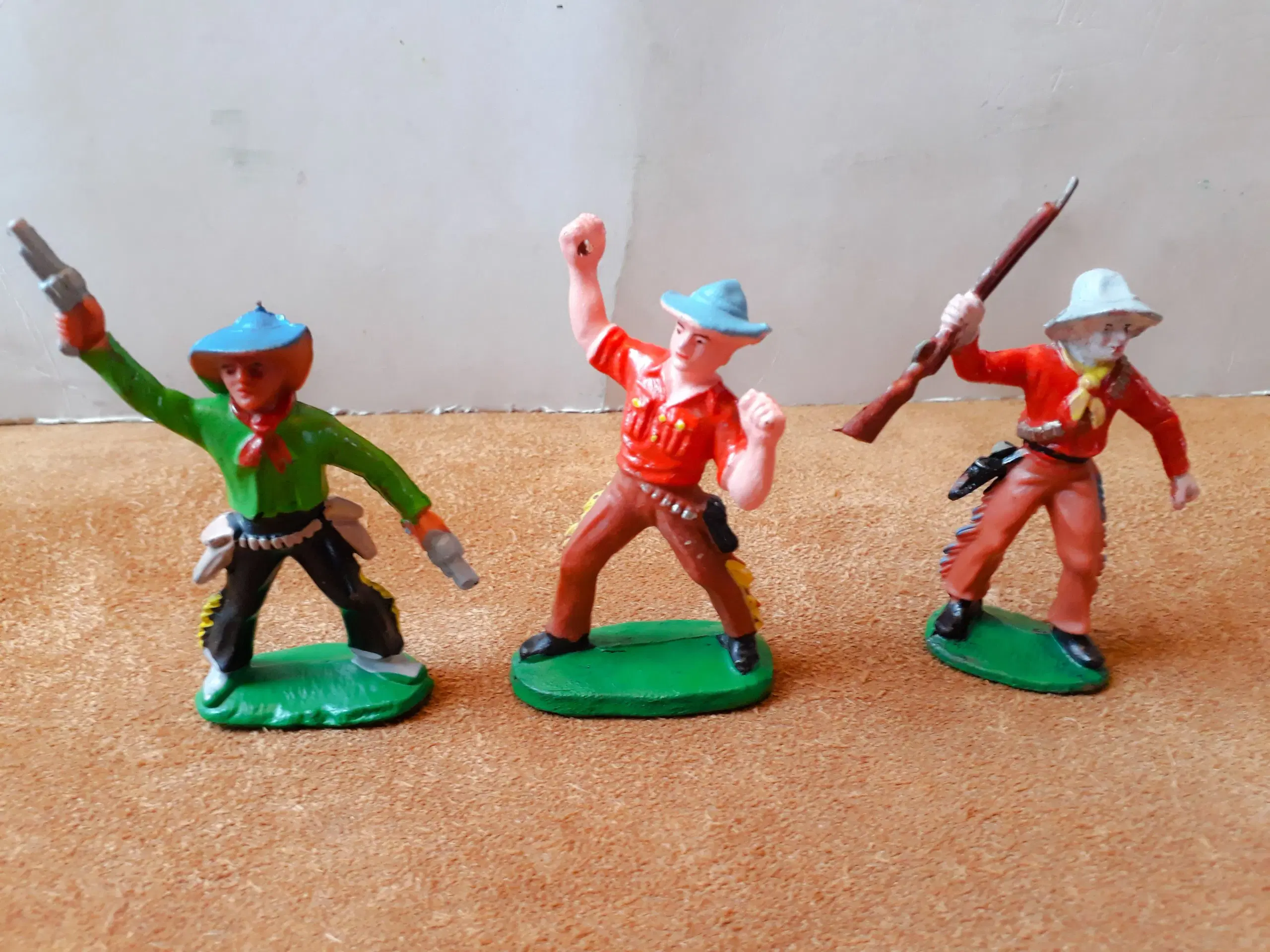 10 stk Cowboy Figurer