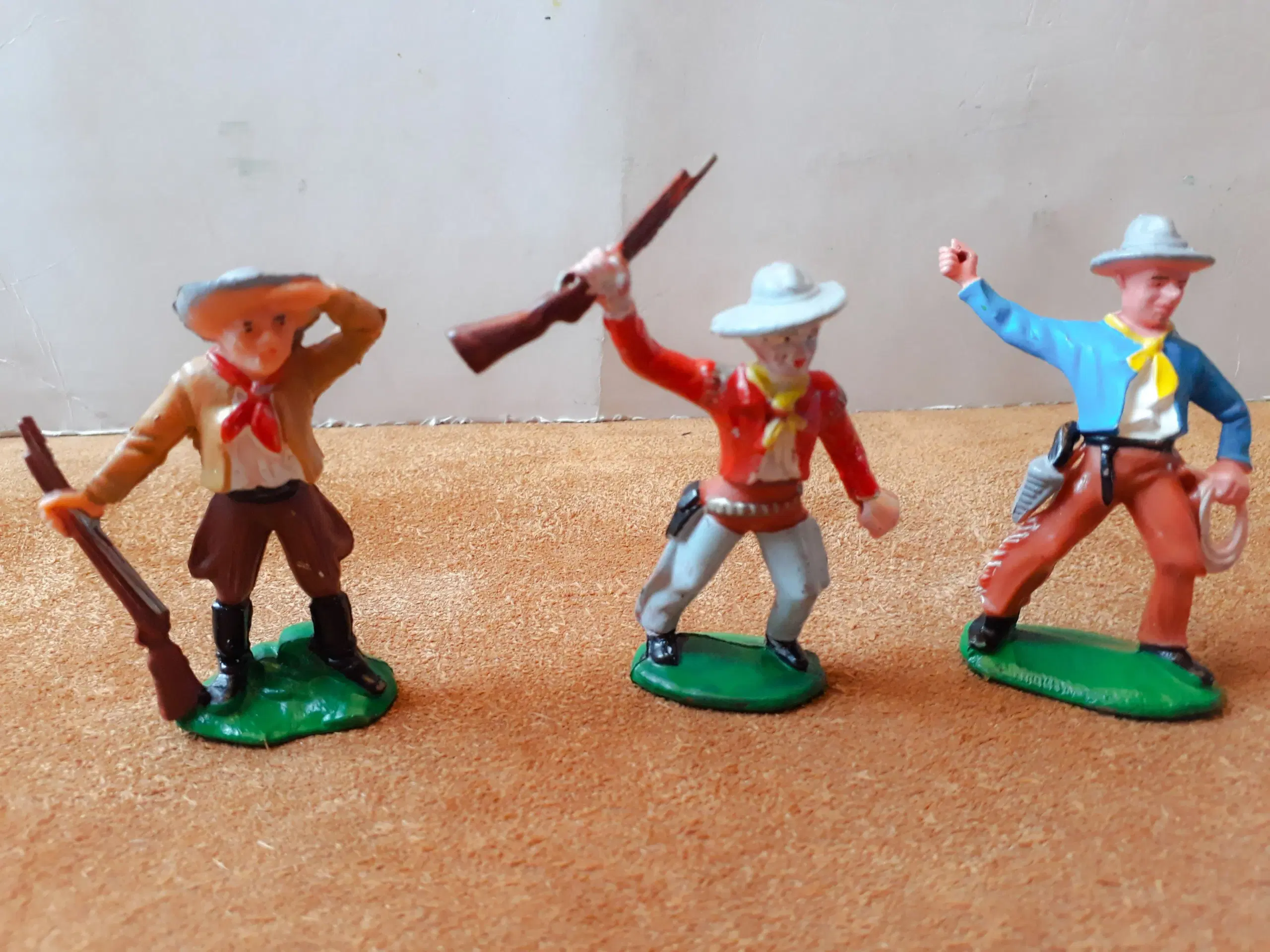 10 stk Cowboy Figurer