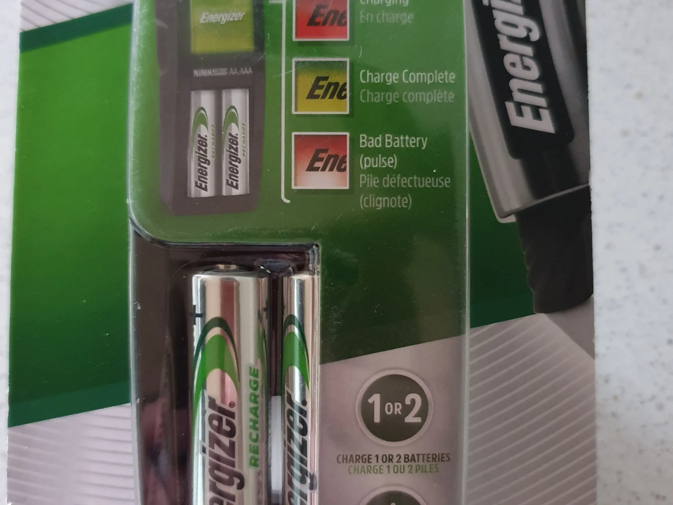 Energizer Batterilader