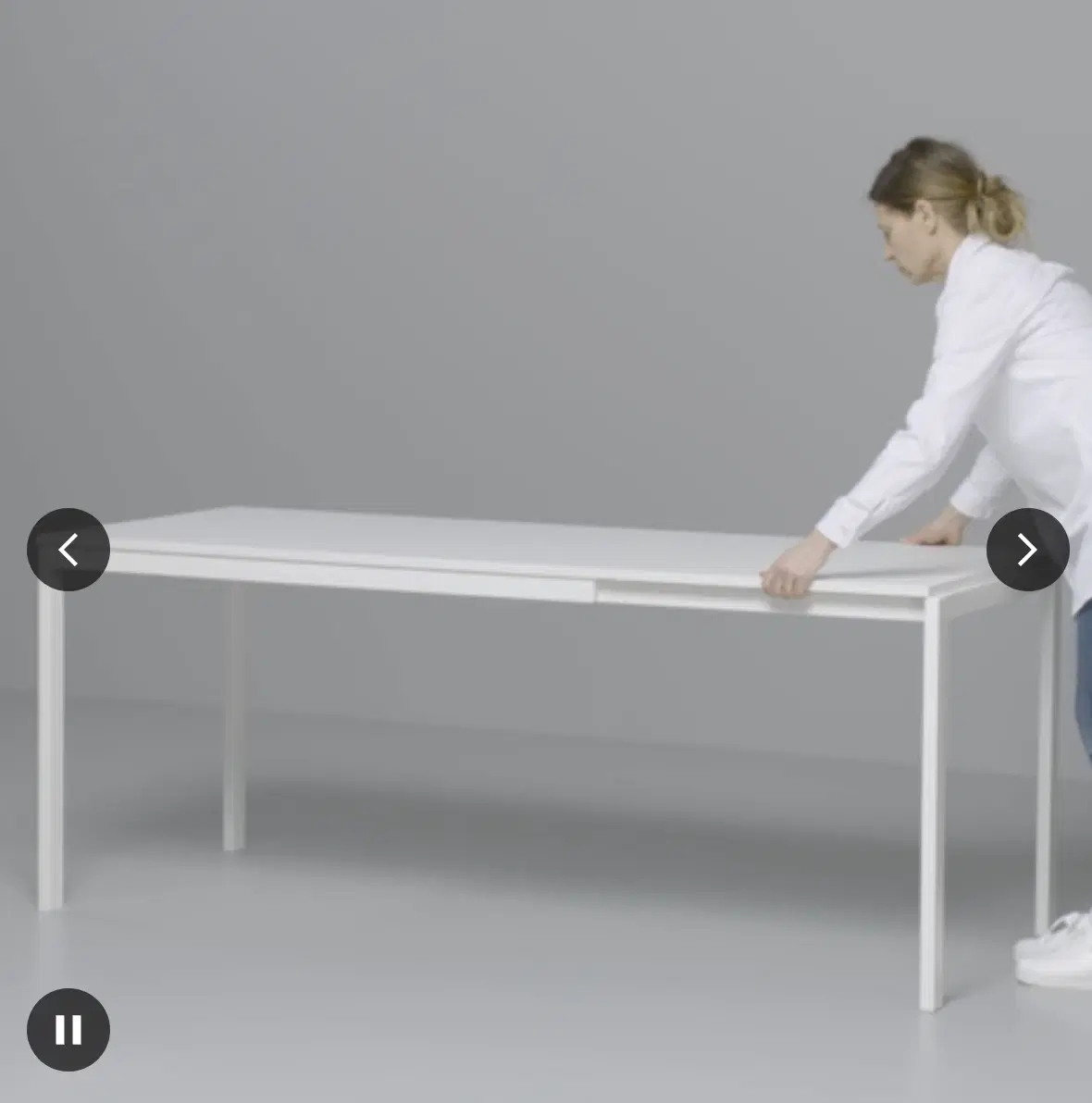 Hvidt Ikea spisebord