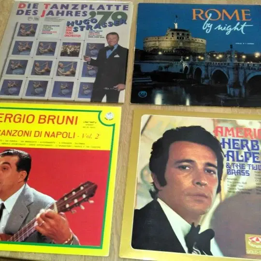 LP pl Herb Albert-Sergio Bruni-Rome by Night mm