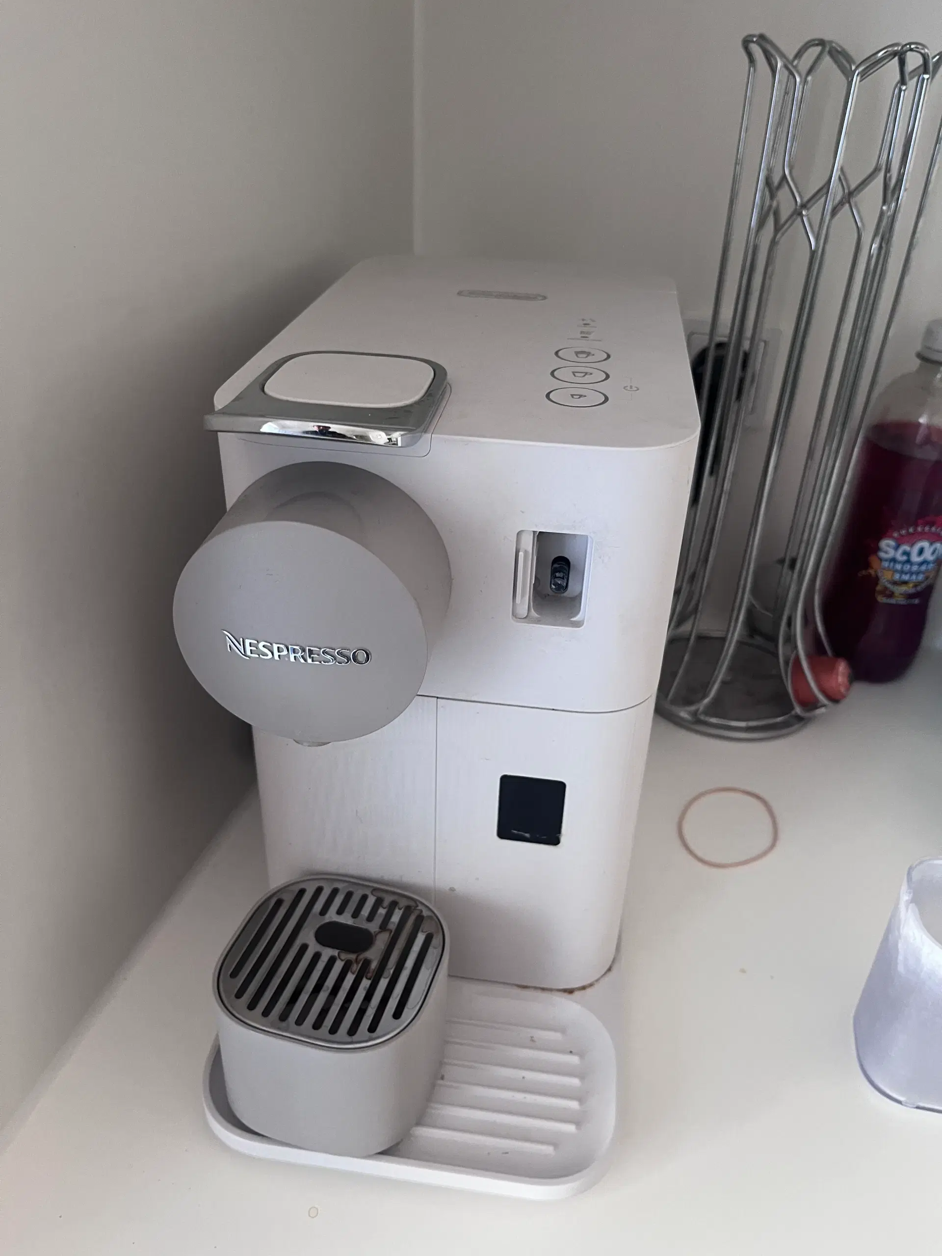 Delonghi kapsel kaffemaskine(skummer virker ikke)