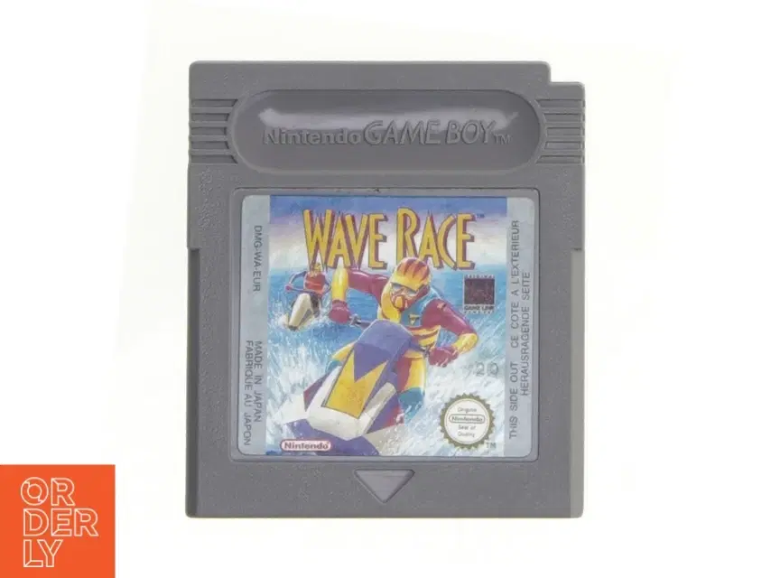 Wave Race spil til Nintendo Game Boy fra Nintendo (str 6 cm)