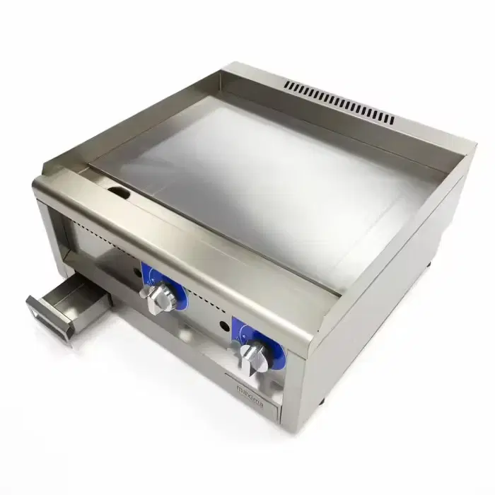 Maxima Stegeplade glat grill – gas – 60 x 60 cm