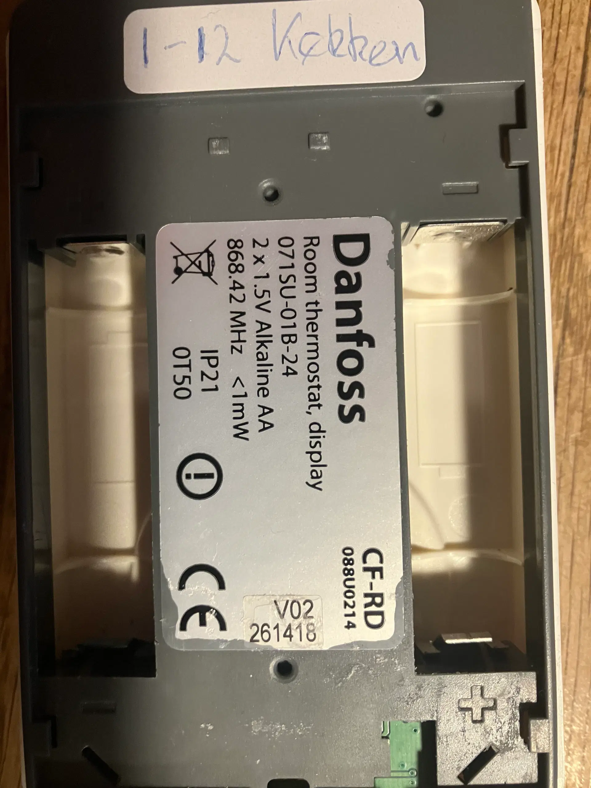 Danfoss rumtermostater