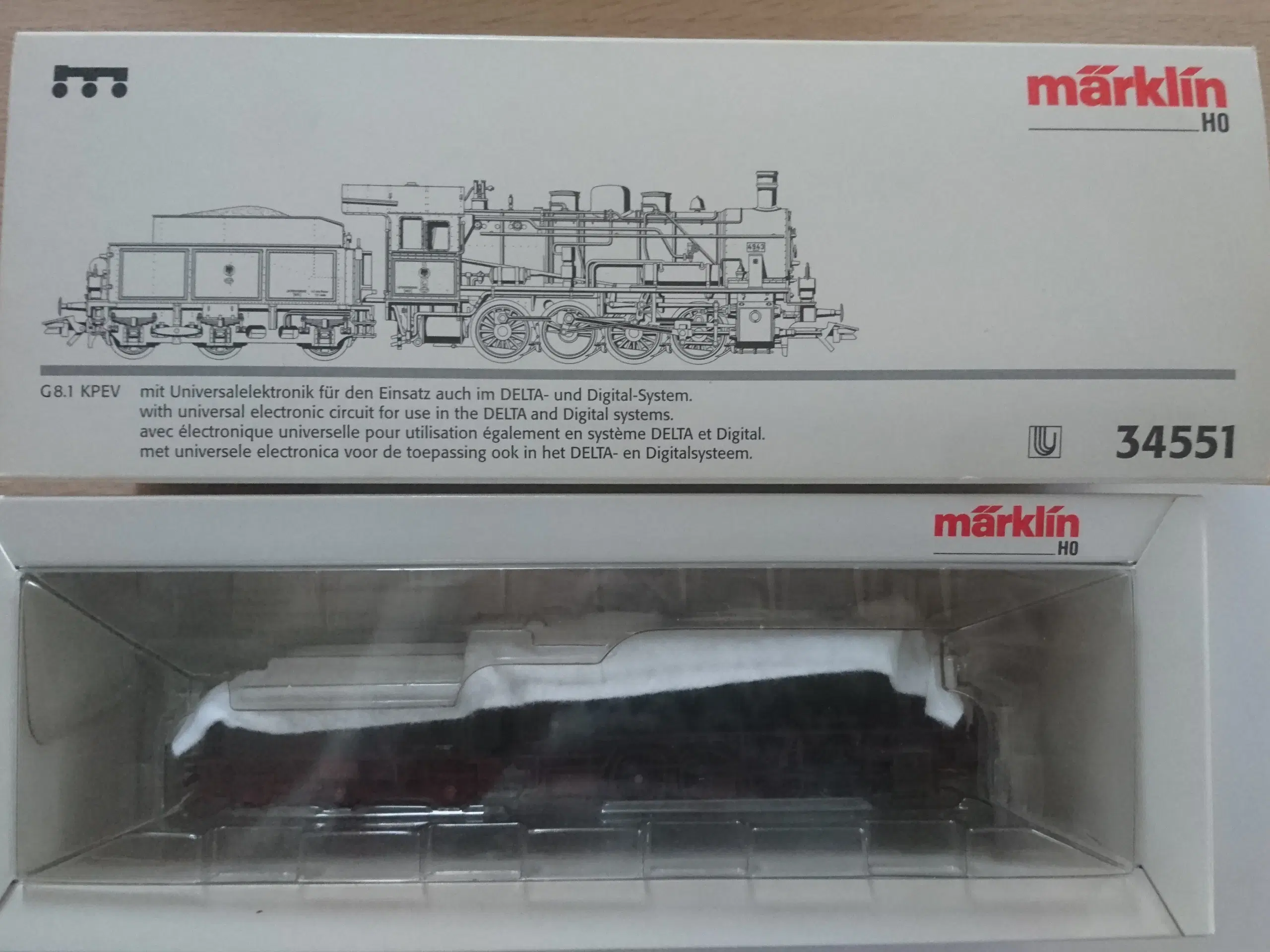 Märklin 34551 Delta/digitalt