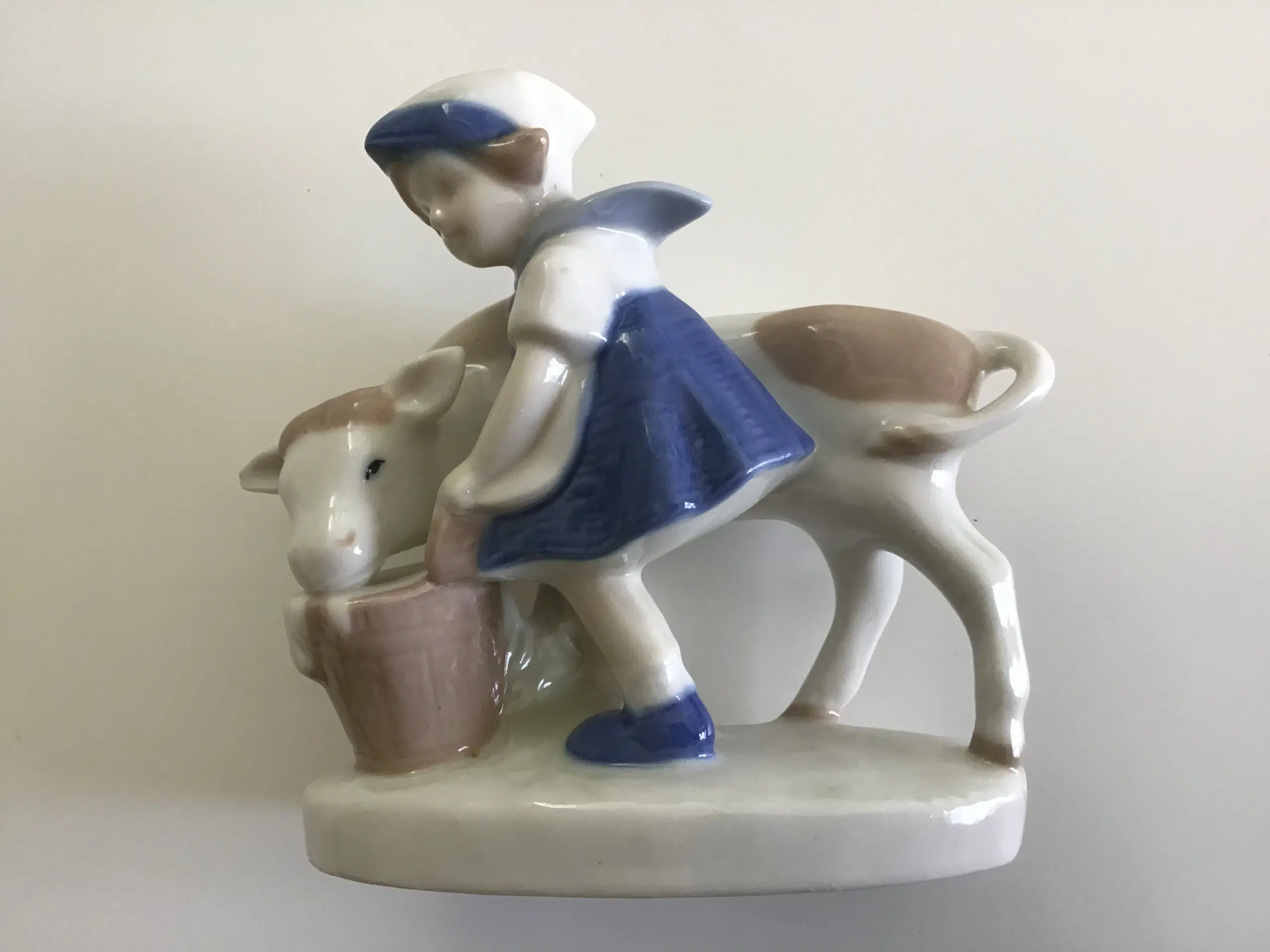 Saxen-figurer i porcelæn