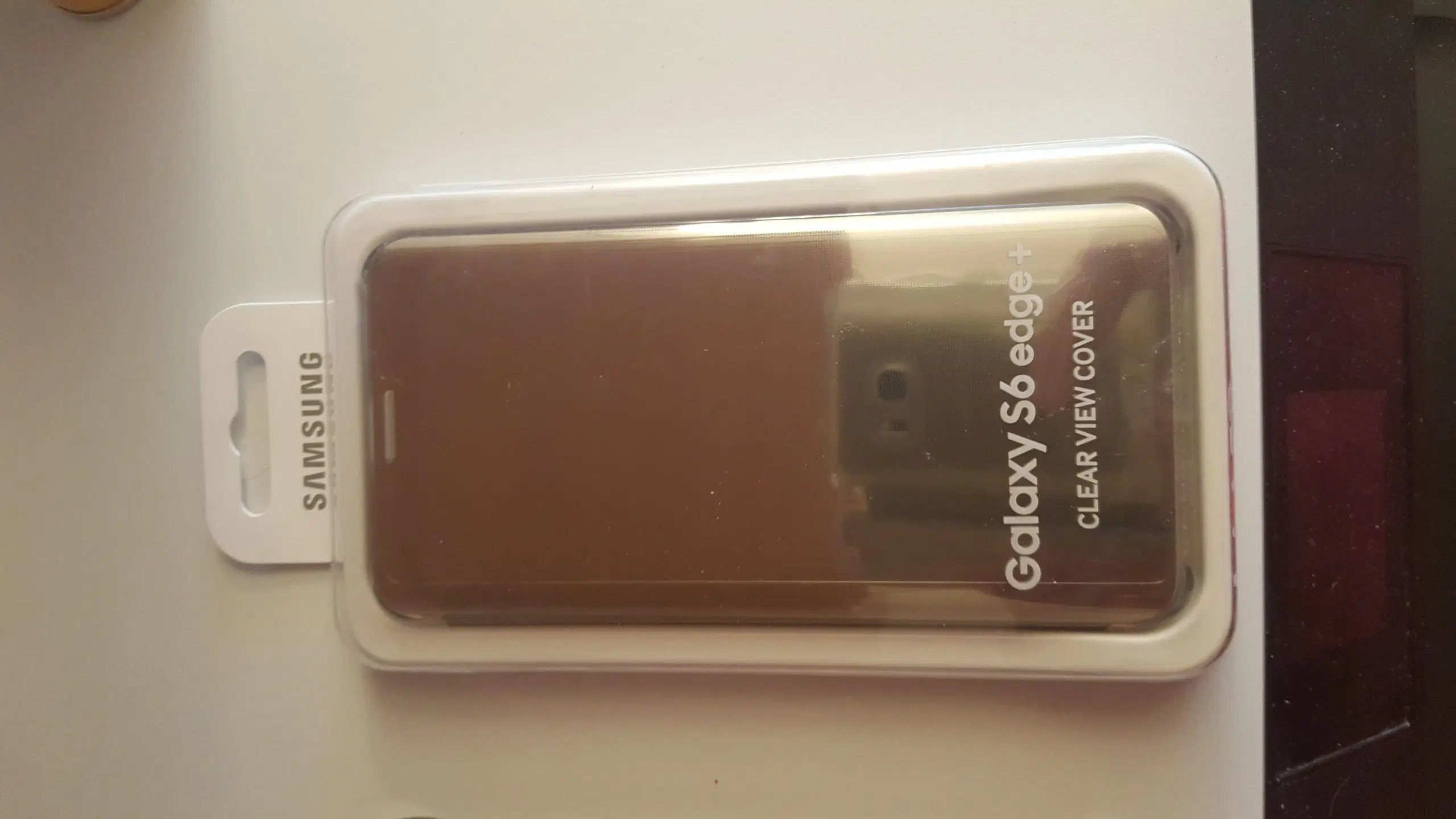 Clear View Cover til Galaxy S6 edge plus