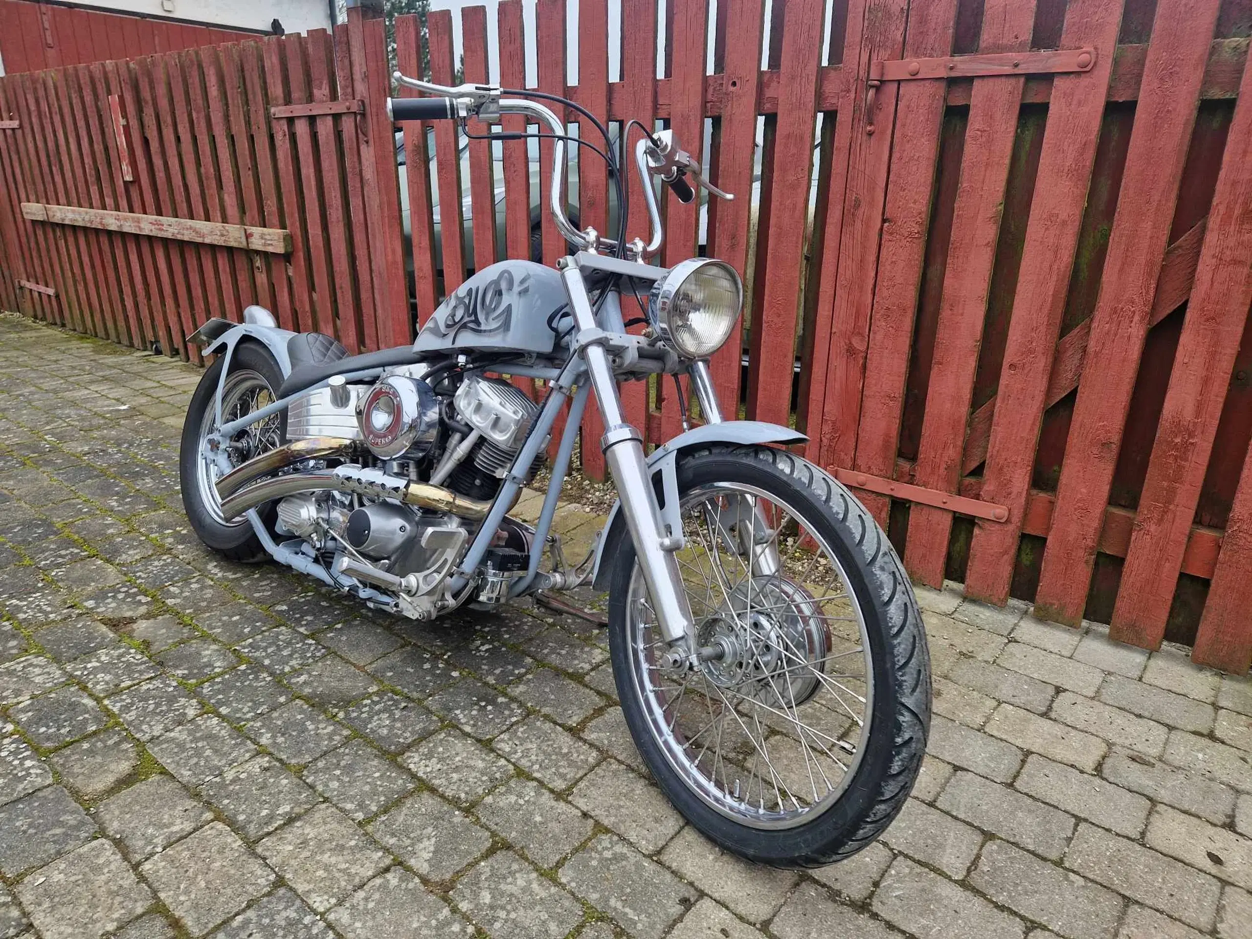 1952 Harley Davidson FL Panhead: Lock Ness