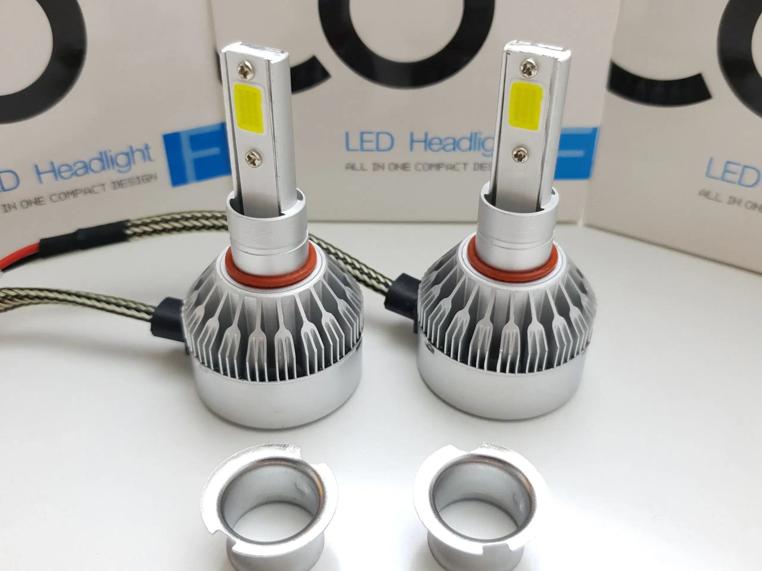 H3 LED Pærer 6000K 7600LM 72W