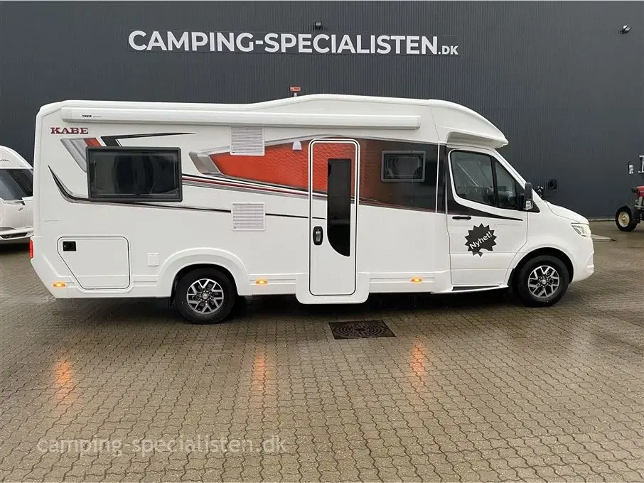 2024 - Kabe Novum X 750 LXL   Kabe Novum X750 LXL model med Novum Royal pakke 2024 model  kan snart ses hos Camping-Specialisten dk