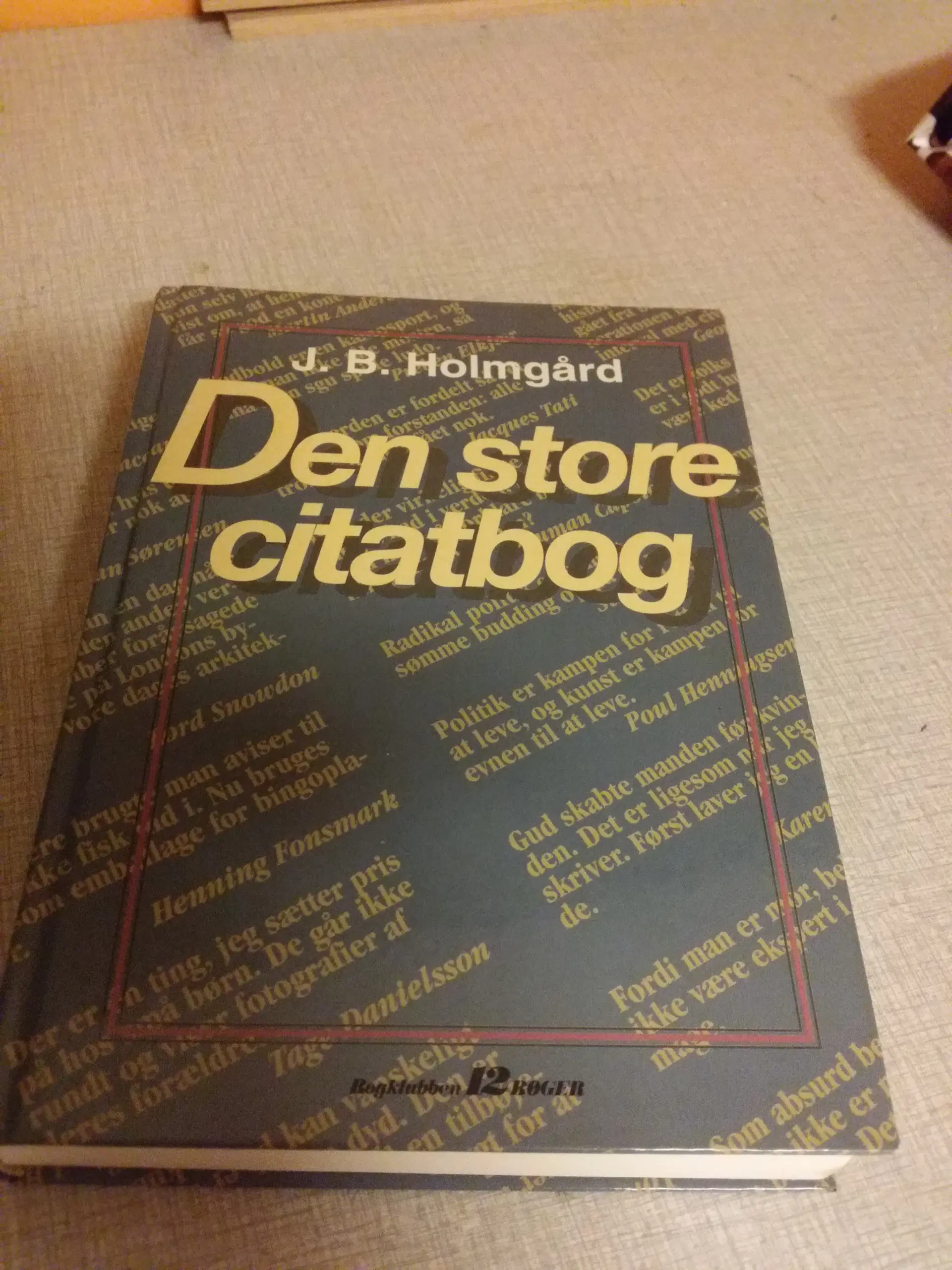 Den Store Citatbog