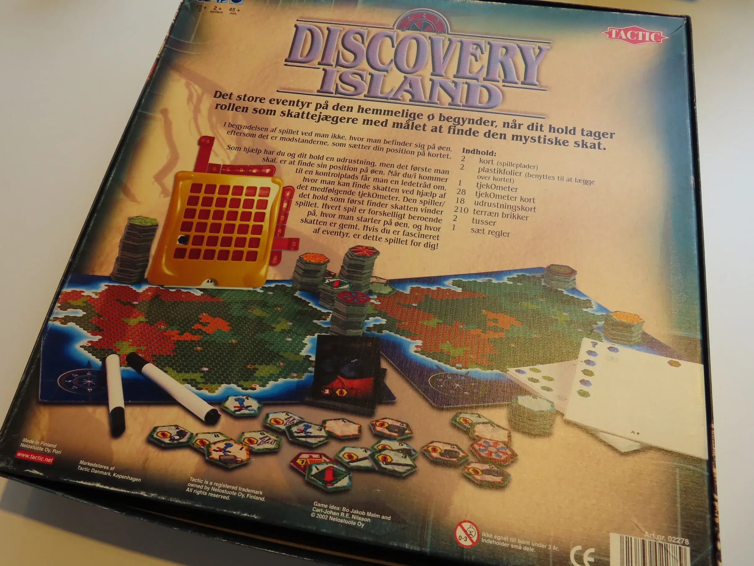 Discovery Island strategisk brætspil